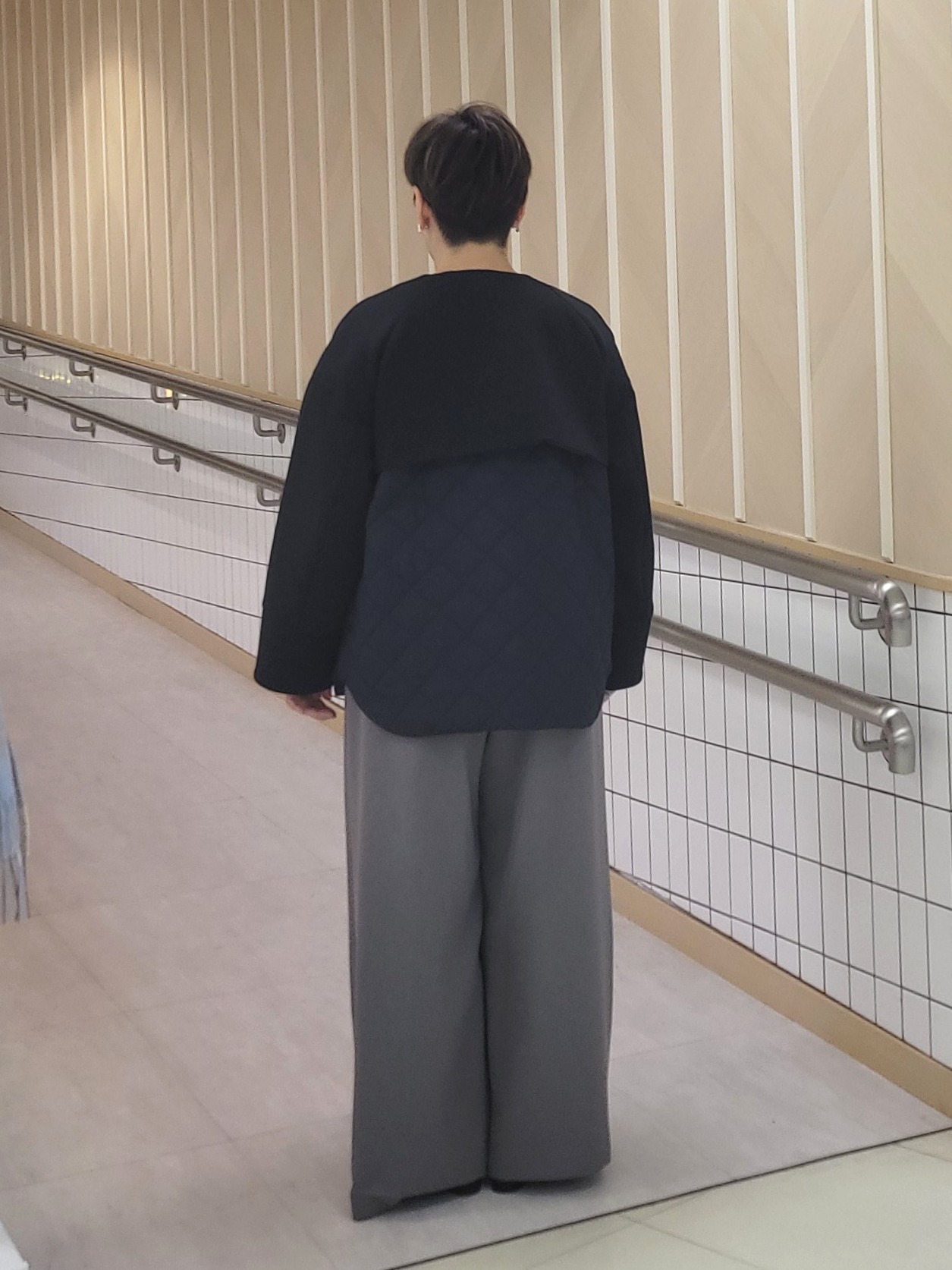 tomoさんの「COUP DE CHANCE｜ノーカラーブルゾン」を使ったコーディネート
