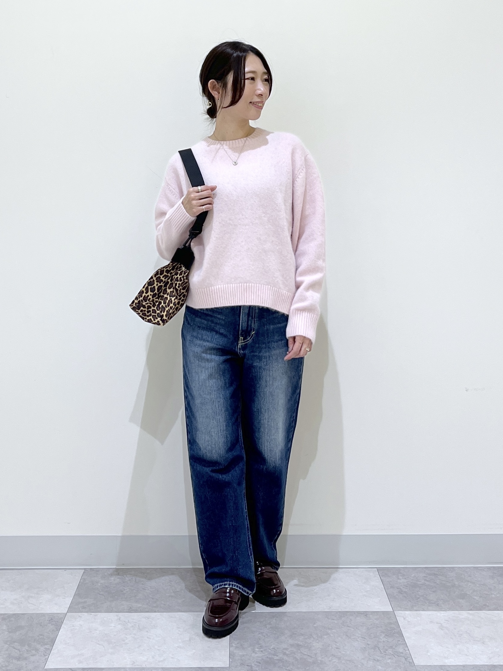 canaさんの「Dessin｜ボリュームソールコインローファー」を使ったコーディネート