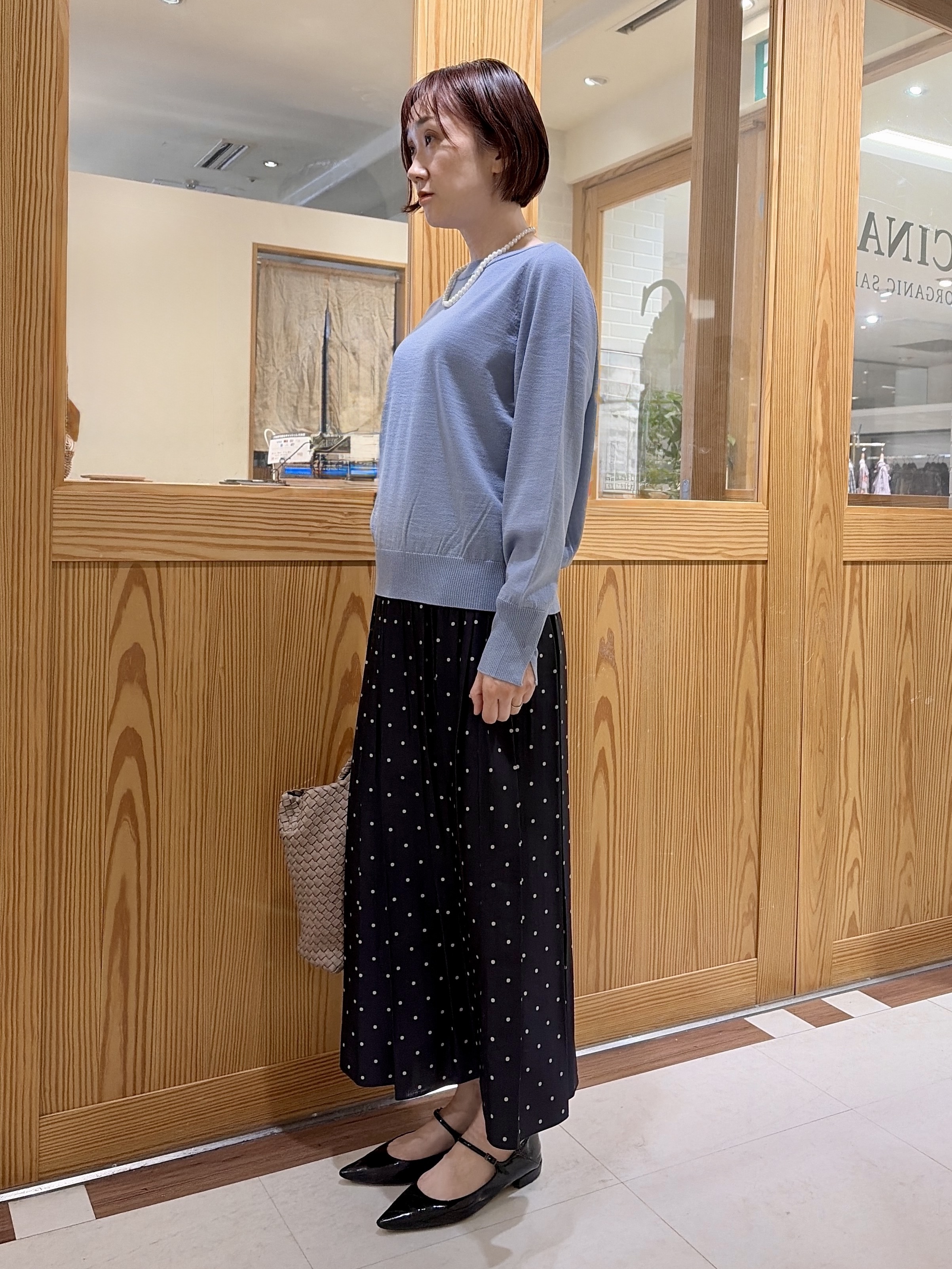 ゆうさんの「UNTITLED｜【アンサンブル可能/オンオフ使える】シルクウールカシミヤプルオーバー」を使ったコーディネート