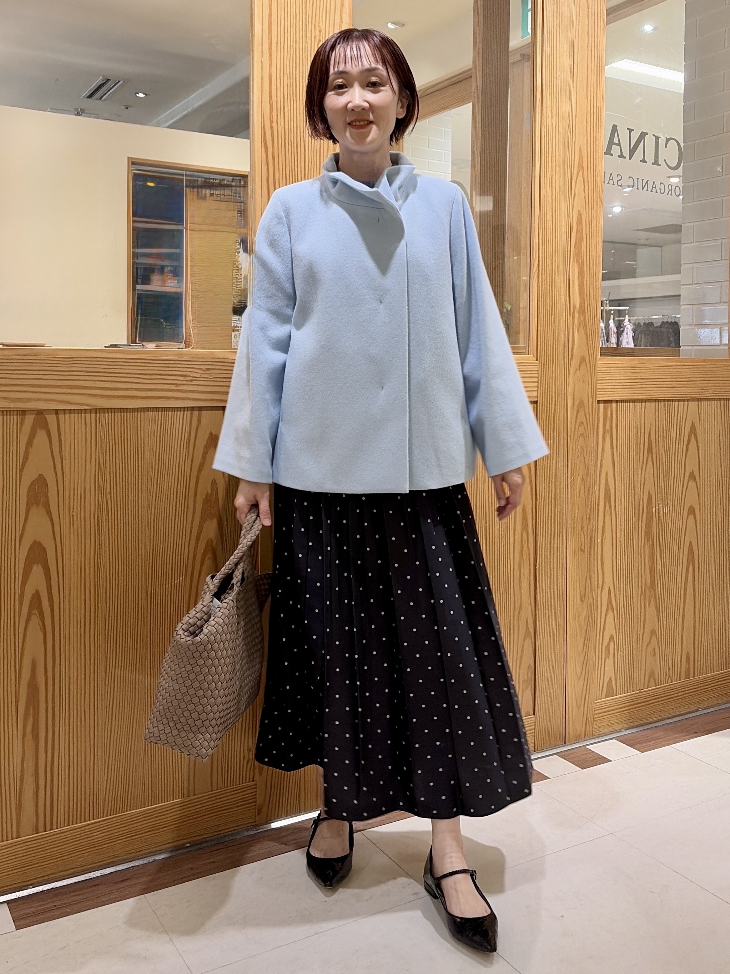 ゆうさんの「UNTITLED｜【アンサンブル可能/オンオフ使える】シルクウールカシミヤプルオーバー」を使ったコーディネート