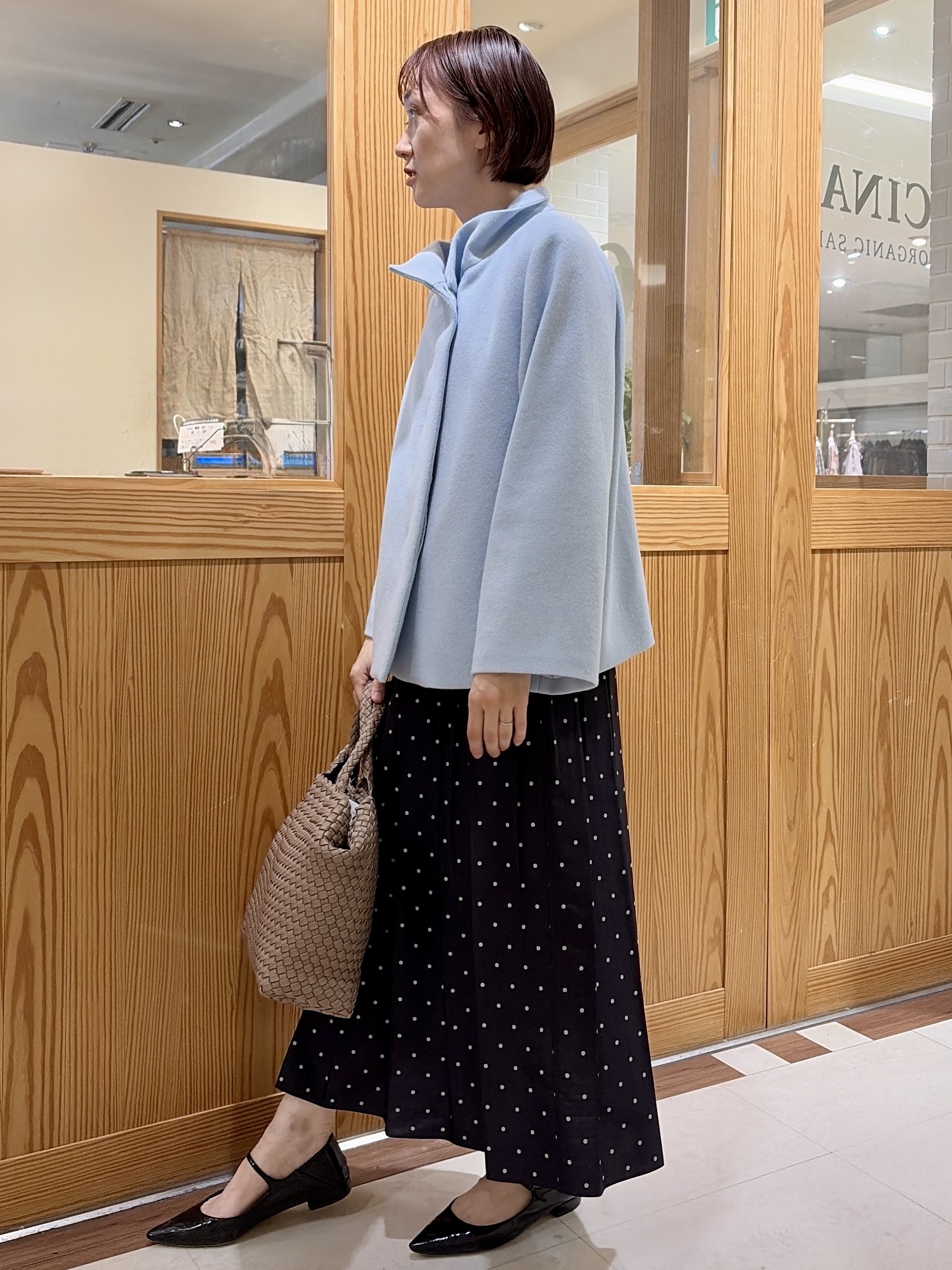 ゆうさんの「UNTITLED｜【アンサンブル可能/オンオフ使える】シルクウールカシミヤプルオーバー」を使ったコーディネート