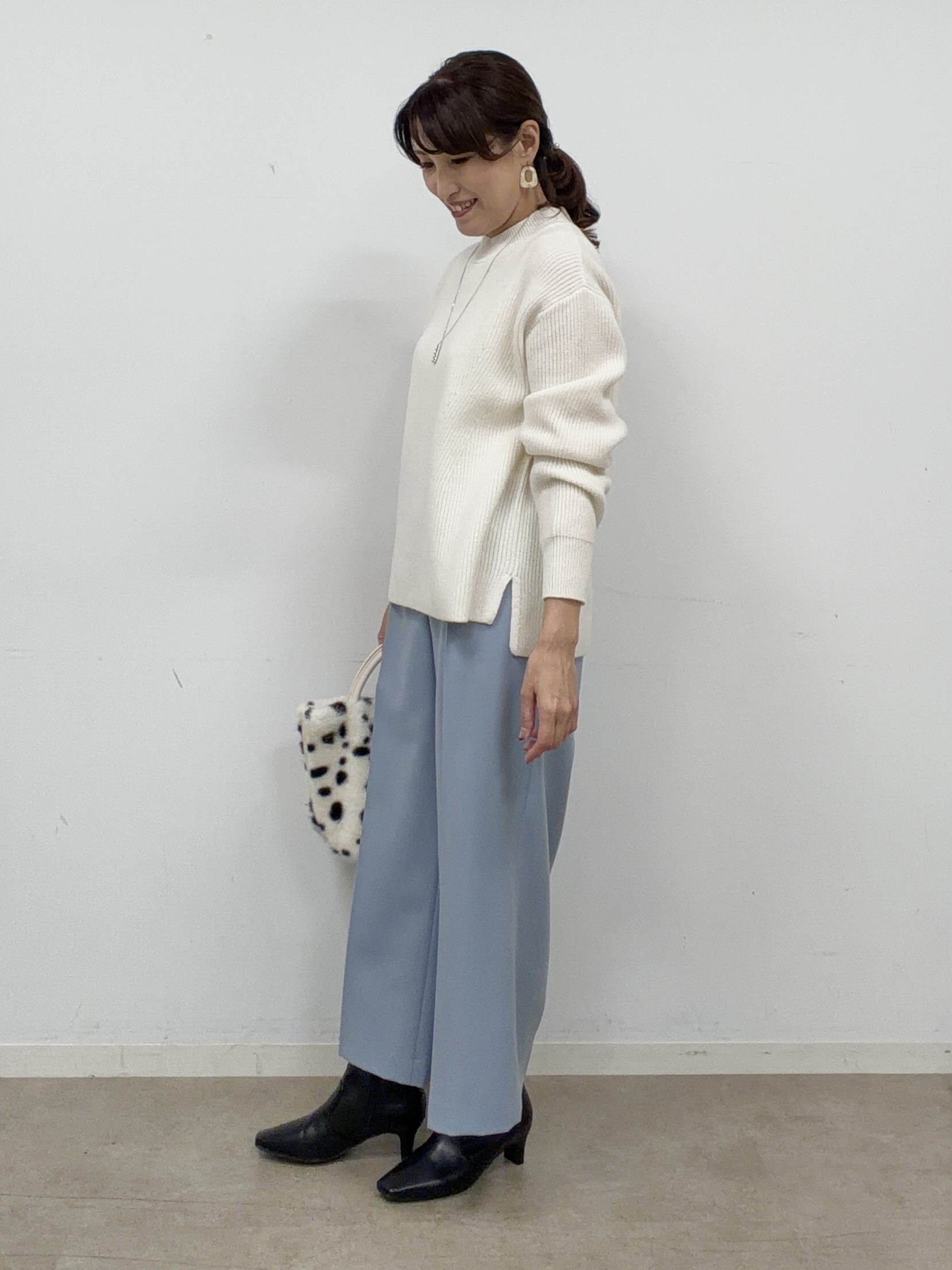 ayaさんの「Reflect｜2連チェーンネックレス」を使ったコーディネート