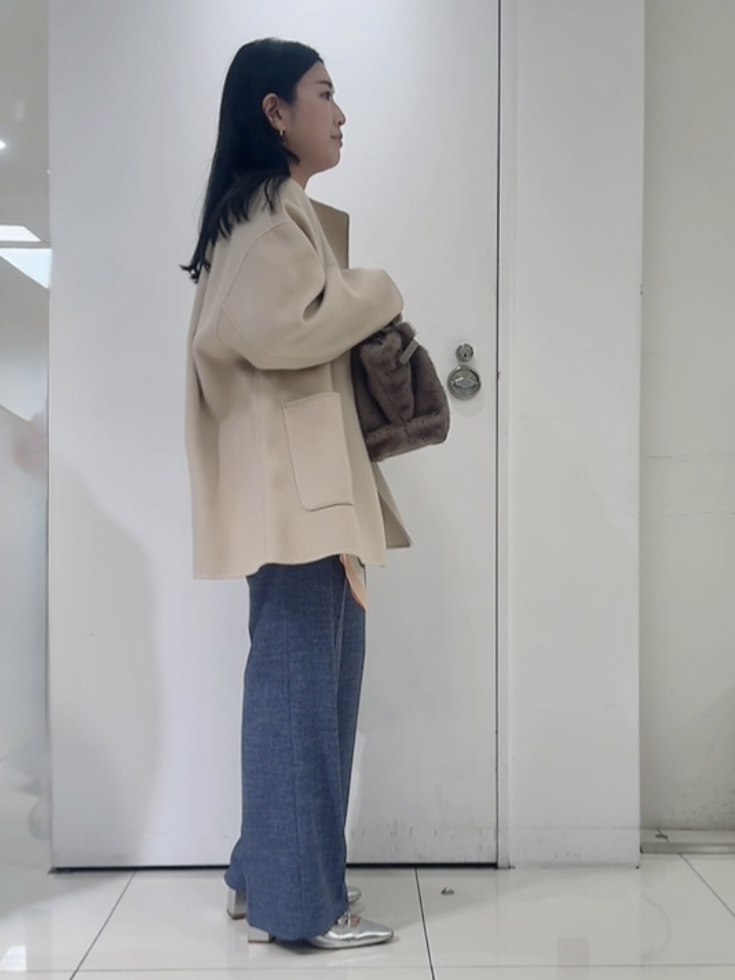 なかじさんの「UNTITLED｜フロントベルトフェイファーバッグ」を使ったコーディネート