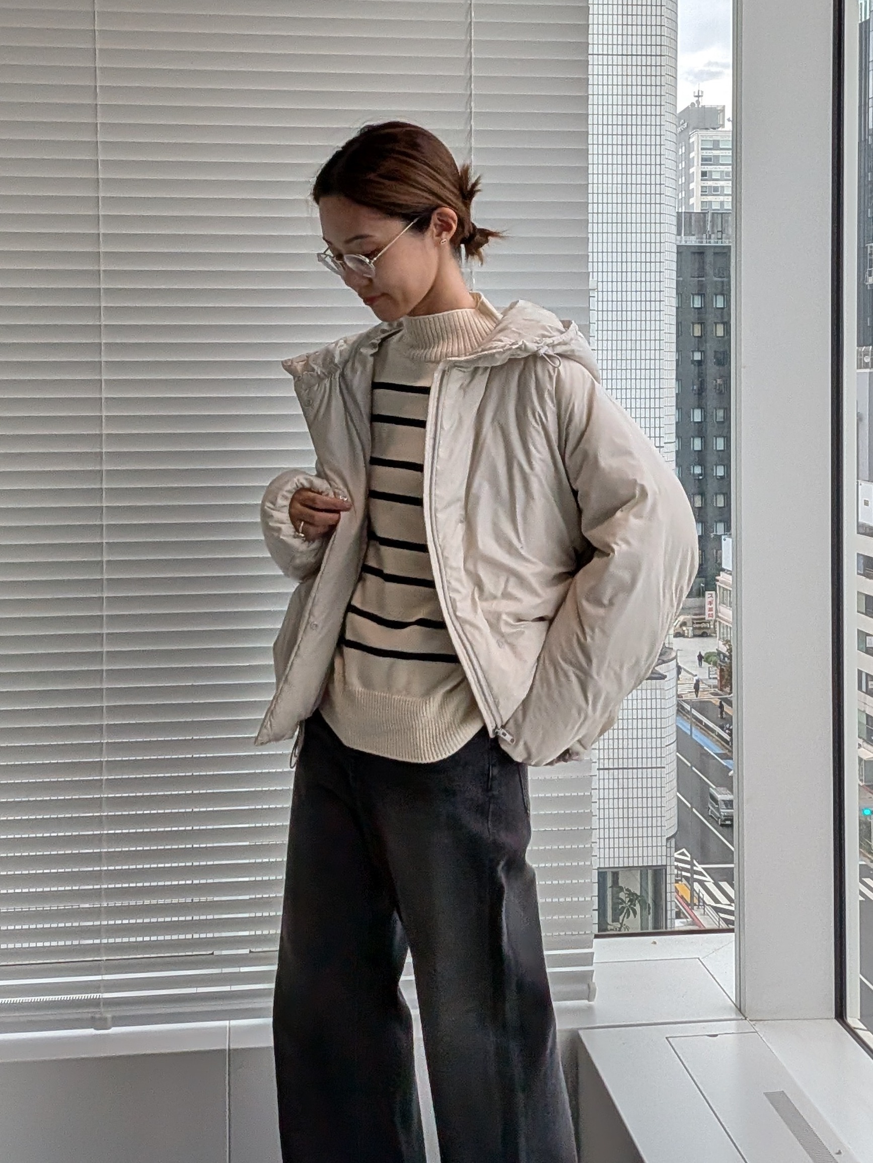Aさんの「UNTITLED｜裏起毛 MAKE&times;DENIM WIDE」を使ったコーディネート