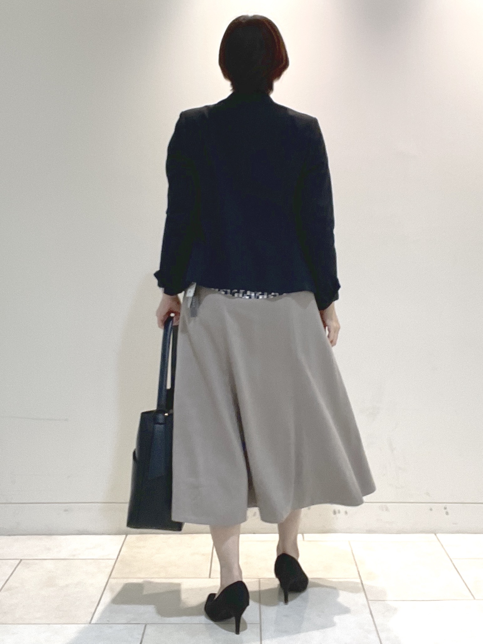 フミさんの「Reflect｜【SS-4Lサイズ／セットアップ可】匠ジャケット／ベーシックテーラード」を使ったコーディネート