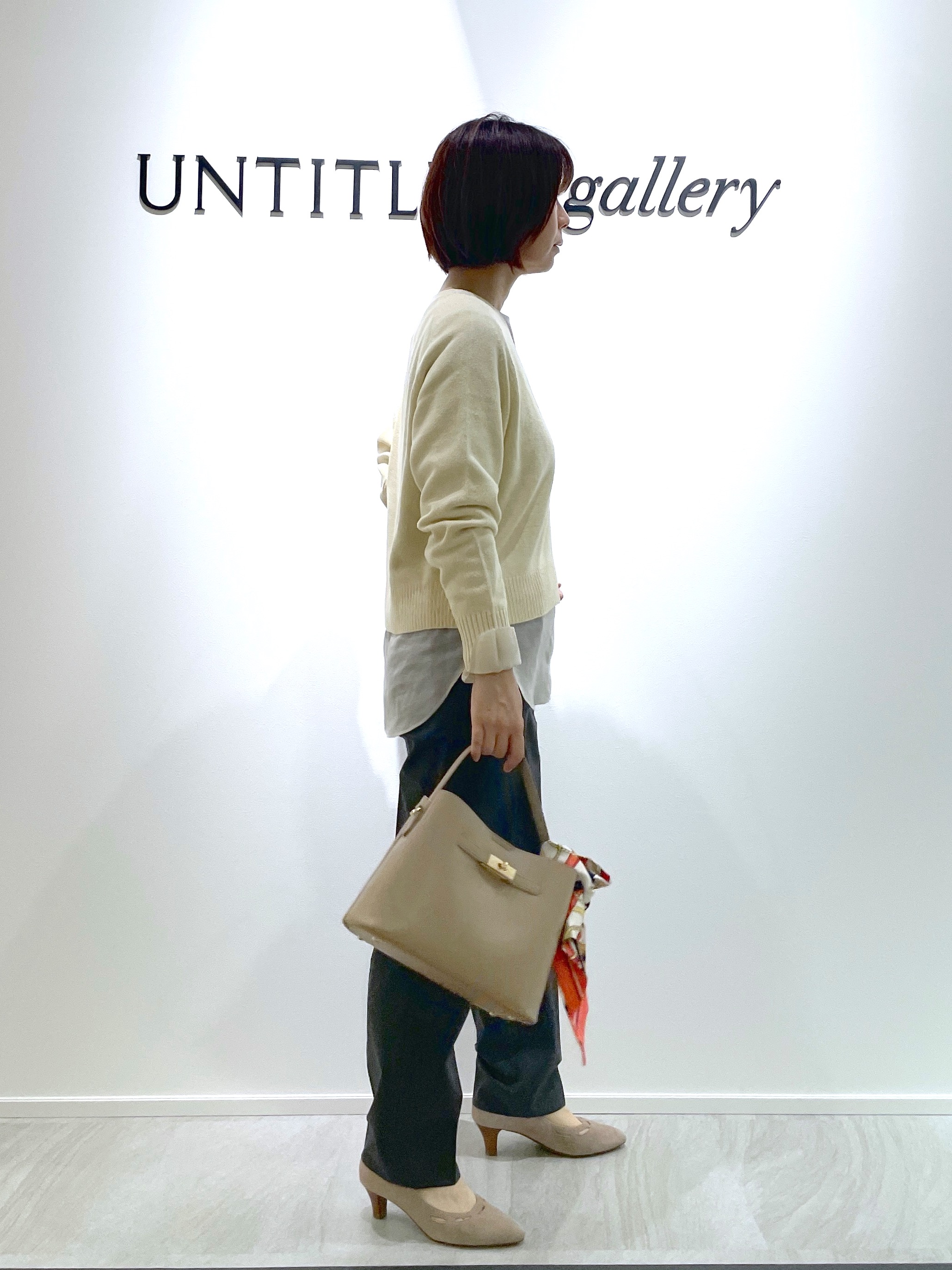 hanaさんの「UNTITLED｜【店頭人気！】杢調ジップカーディガン」を使ったコーディネート