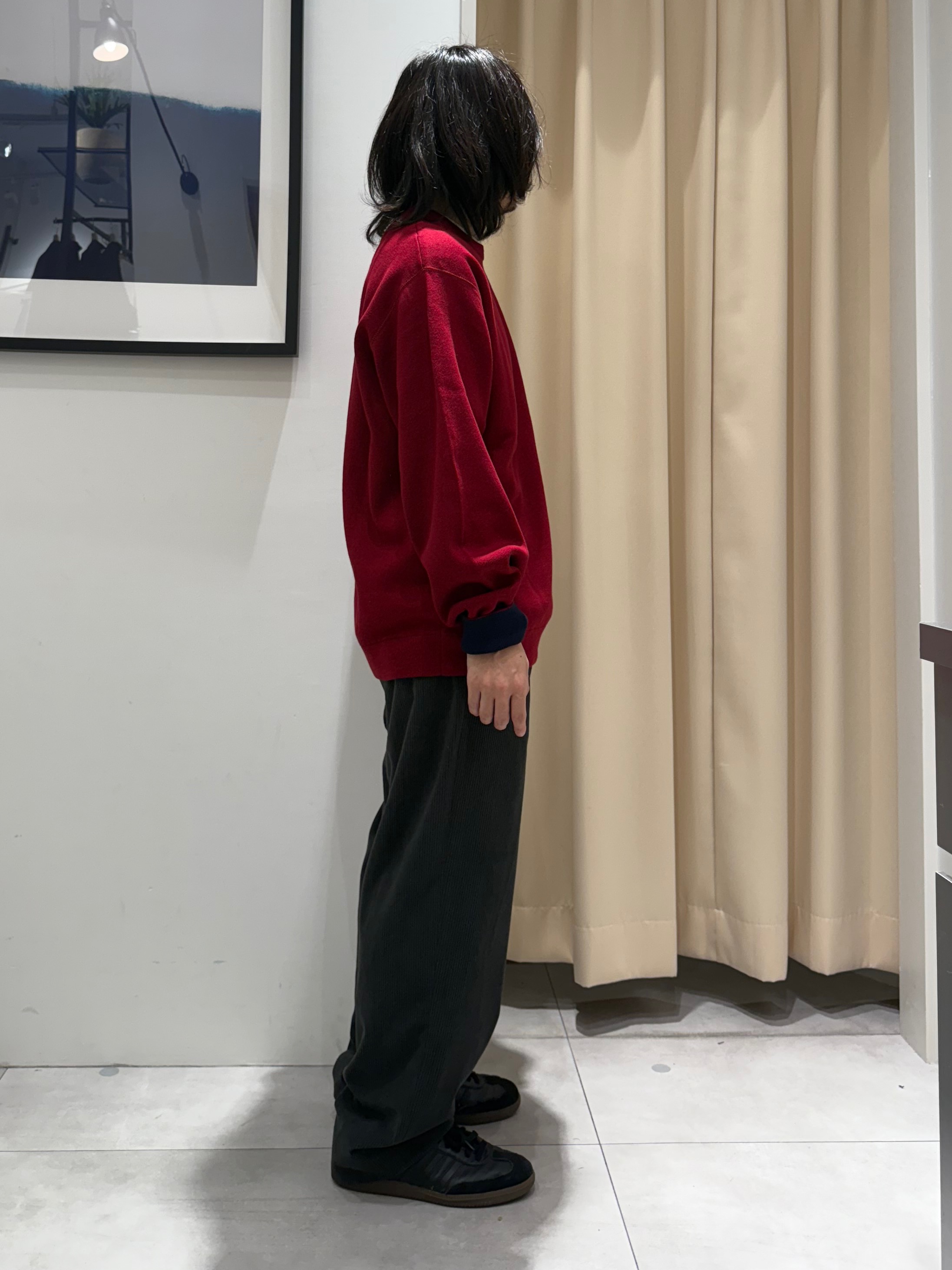 はさんの「THE SHOP TK｜【秋から着られる】スウェットライクニット」を使ったコーディネート