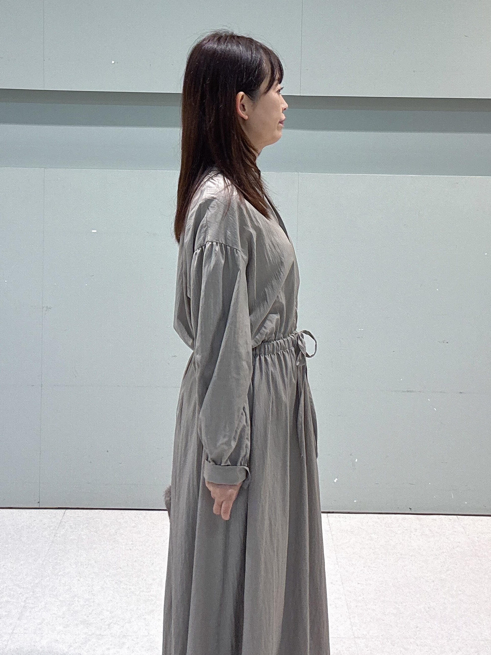 makiさんの「UNTITLED｜ドレープワンピース」を使ったコーディネート