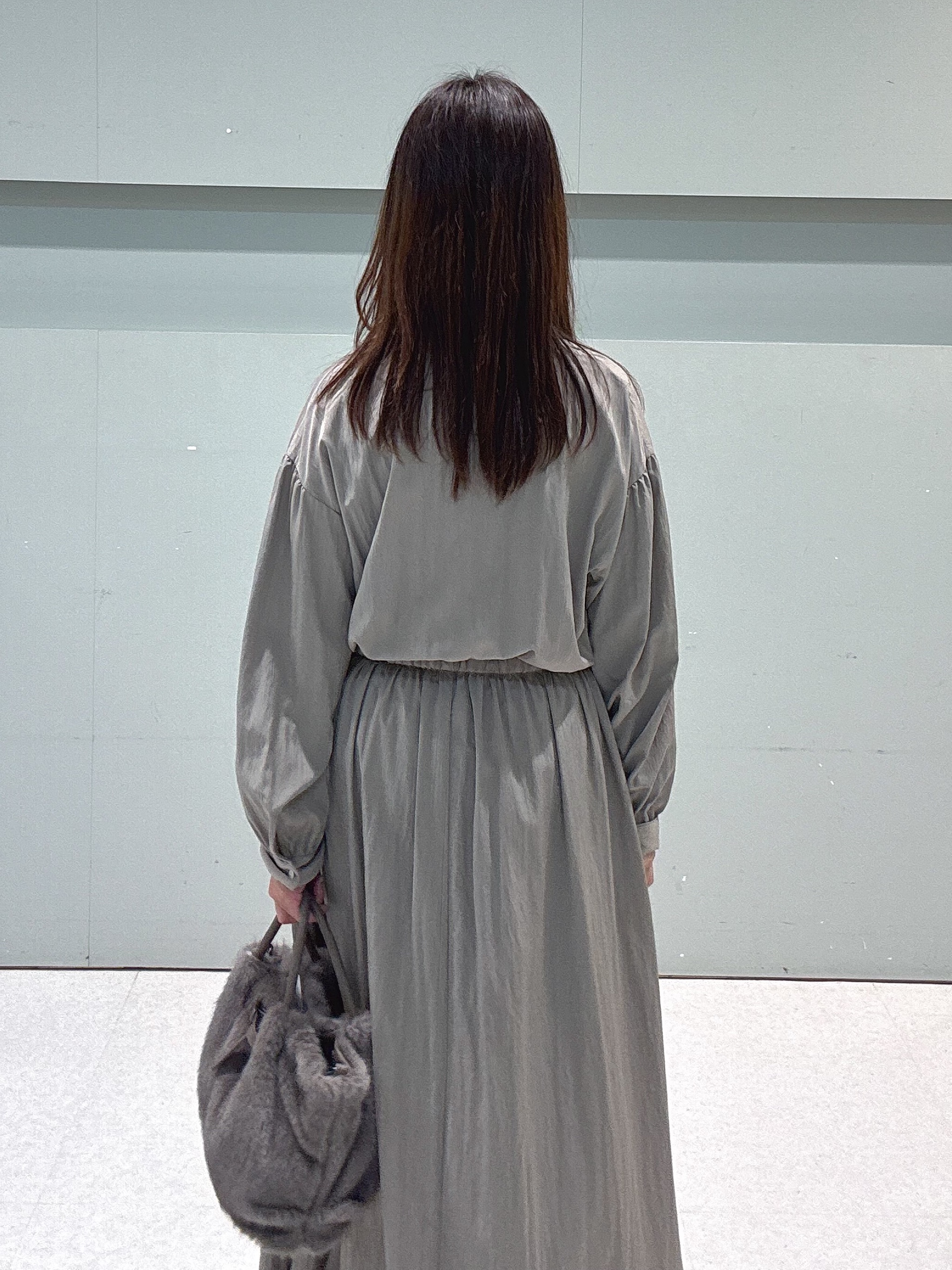 makiさんの「UNTITLED｜ドレープワンピース」を使ったコーディネート