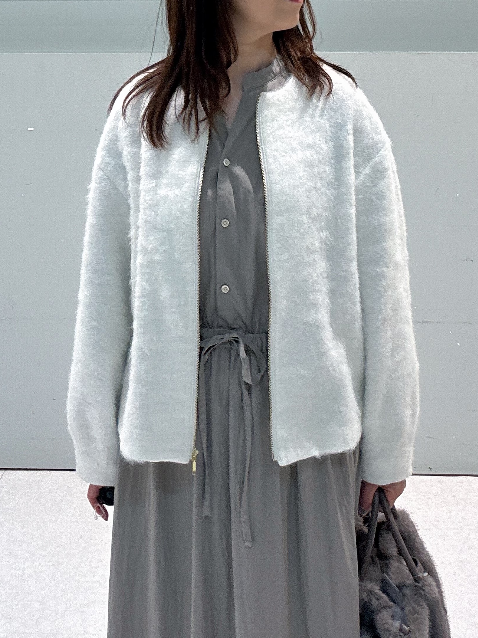 makiさんの「UNTITLED｜ドレープワンピース」を使ったコーディネート