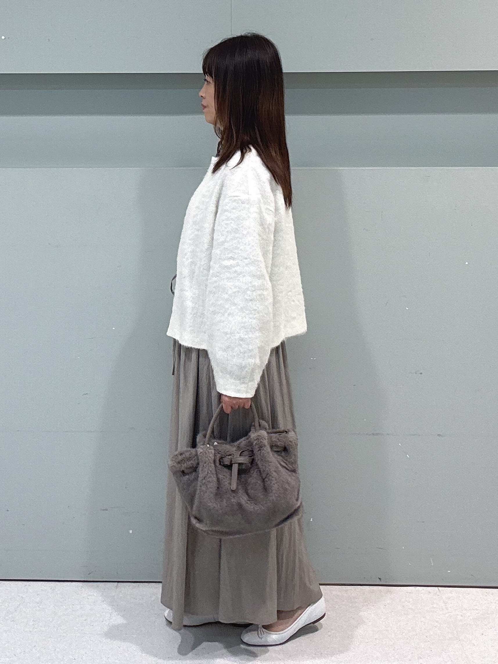 makiさんの「UNTITLED｜ドレープワンピース」を使ったコーディネート