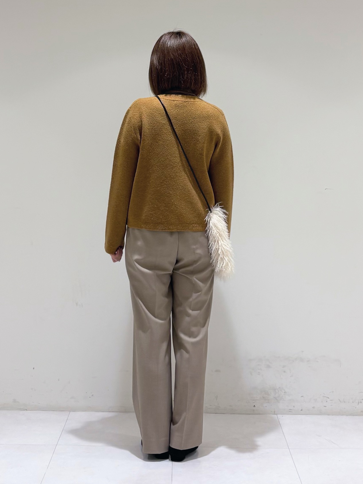 tsuyuさんの「INDIVI｜【ウールラメ混／軽量】 ハイネックインナーニット」を使ったコーディネート