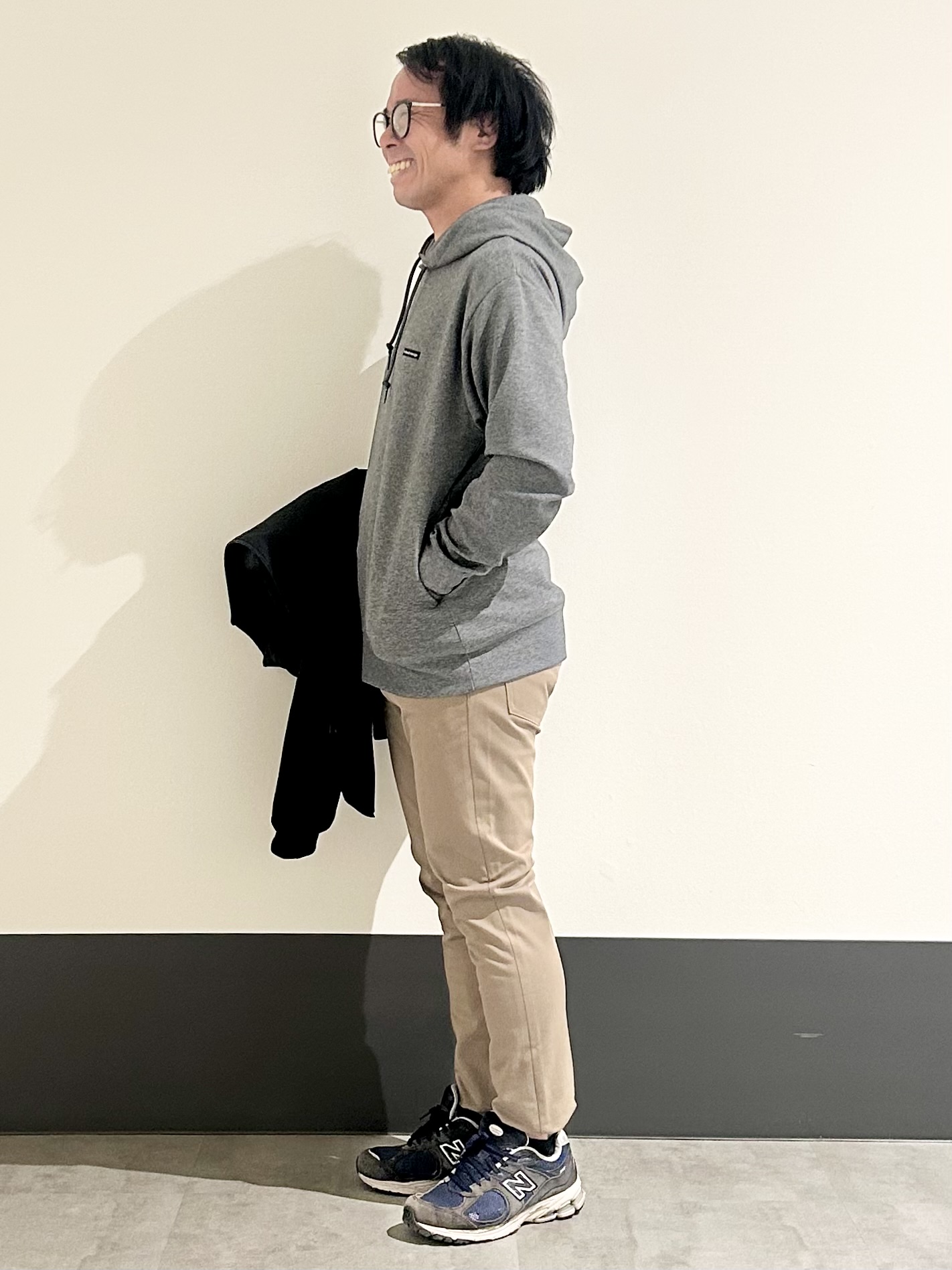 KENJI Iさんの「THE SHOP TK｜【洗濯機OK／ストレッチ】FLEX LINE リブブルゾン」を使ったコーディネート