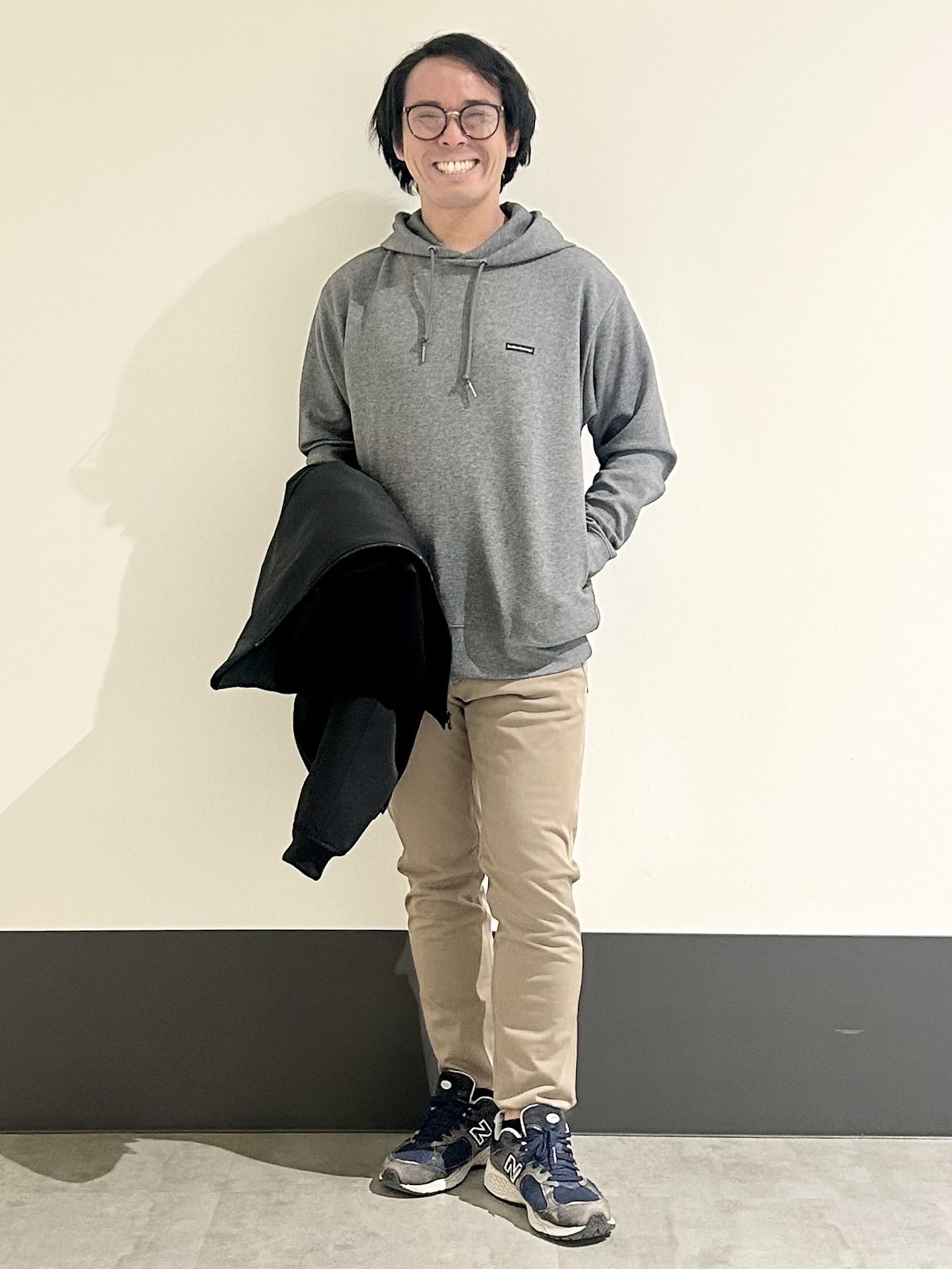 KENJI Iさんの「THE SHOP TK｜【洗濯機OK／ストレッチ】FLEX LINE リブブルゾン」を使ったコーディネート