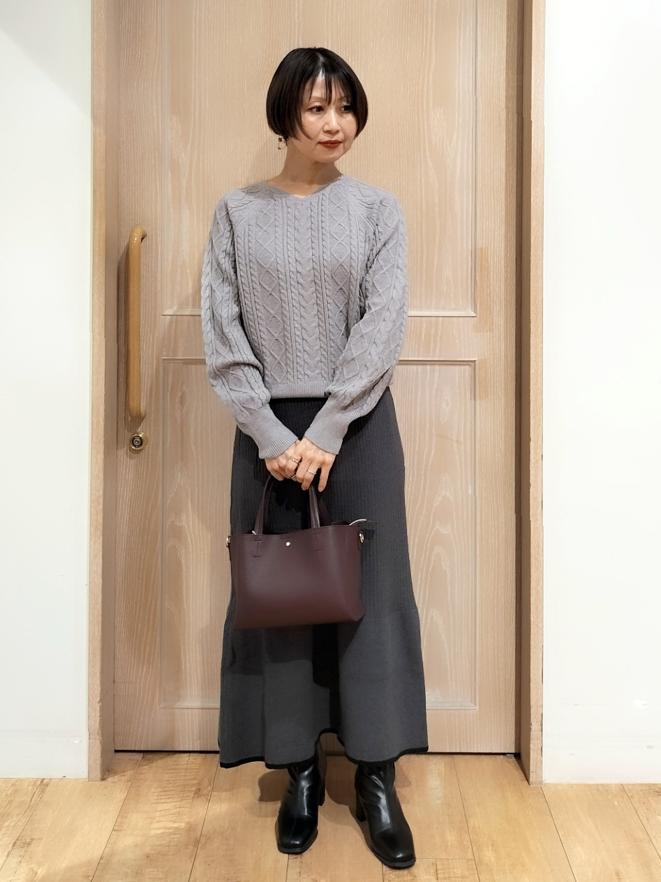 YUKIさんの「SHOO･LA･RUE｜【撥水/S-LL/洗濯機可】ウエスト絞れる キルト中綿ジャケット」を使ったコーディネート