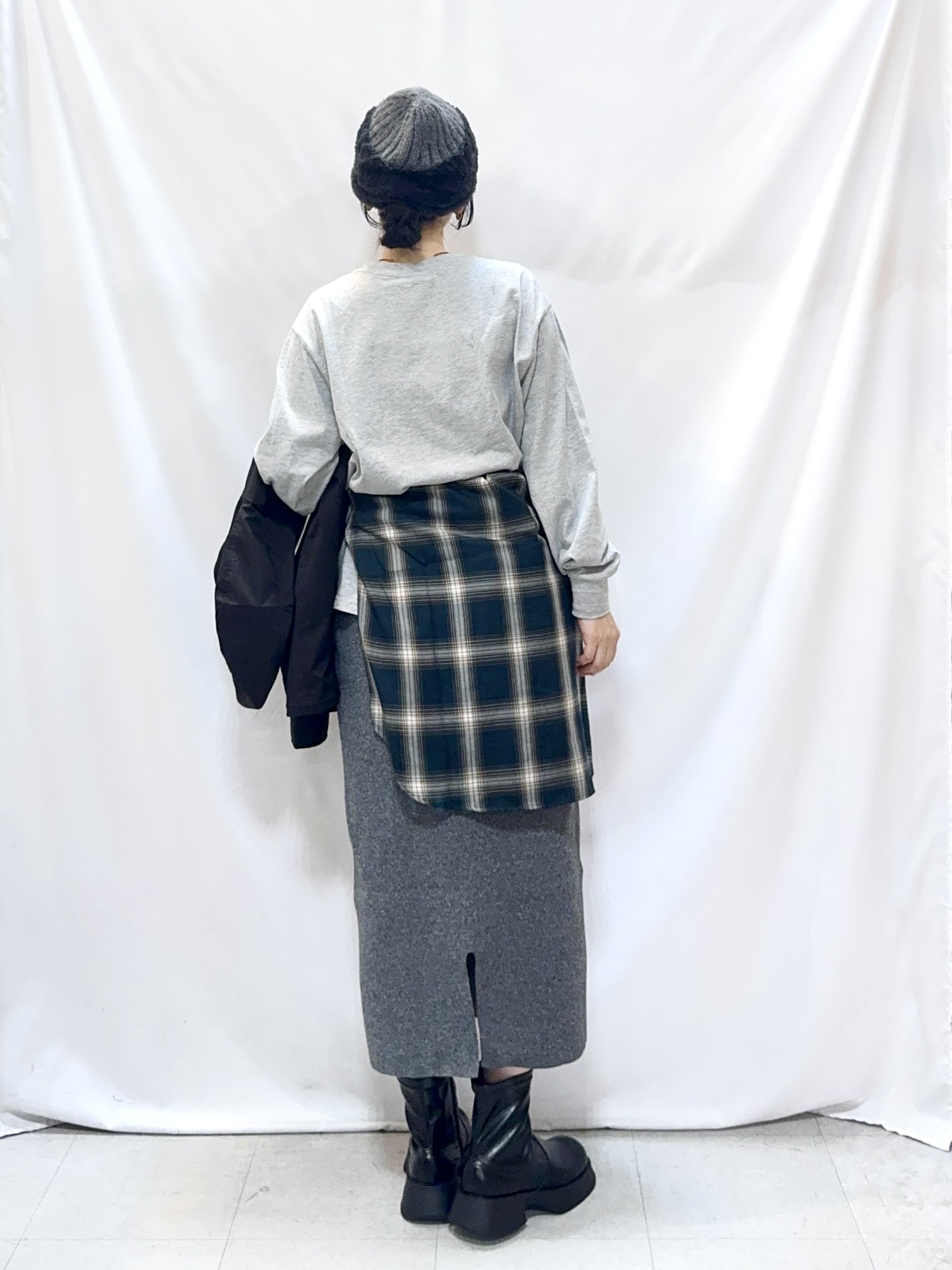 𝐇𝐢𝐫𝐨𝐦𝐢さんの「SHOO･LA･RUE｜【洗濯機可/撥水/マルチWAY】ファーライナー付き 毎日欲張りマンパ」を使ったコーディネート