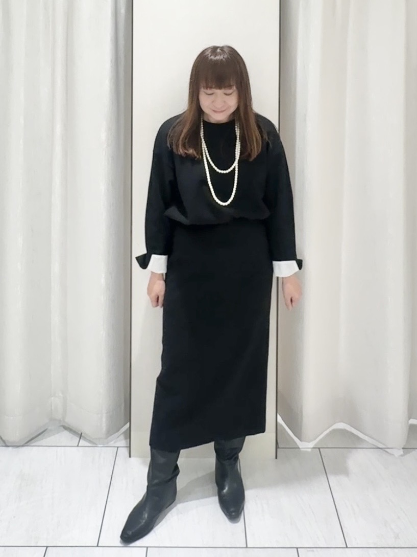 ʏᴜᴋɪᴋᴏさんの「UNTITLED｜【セットアップ可/スウェットライク】袖口シャツドッキングプルオーバー」を使ったコーディネート