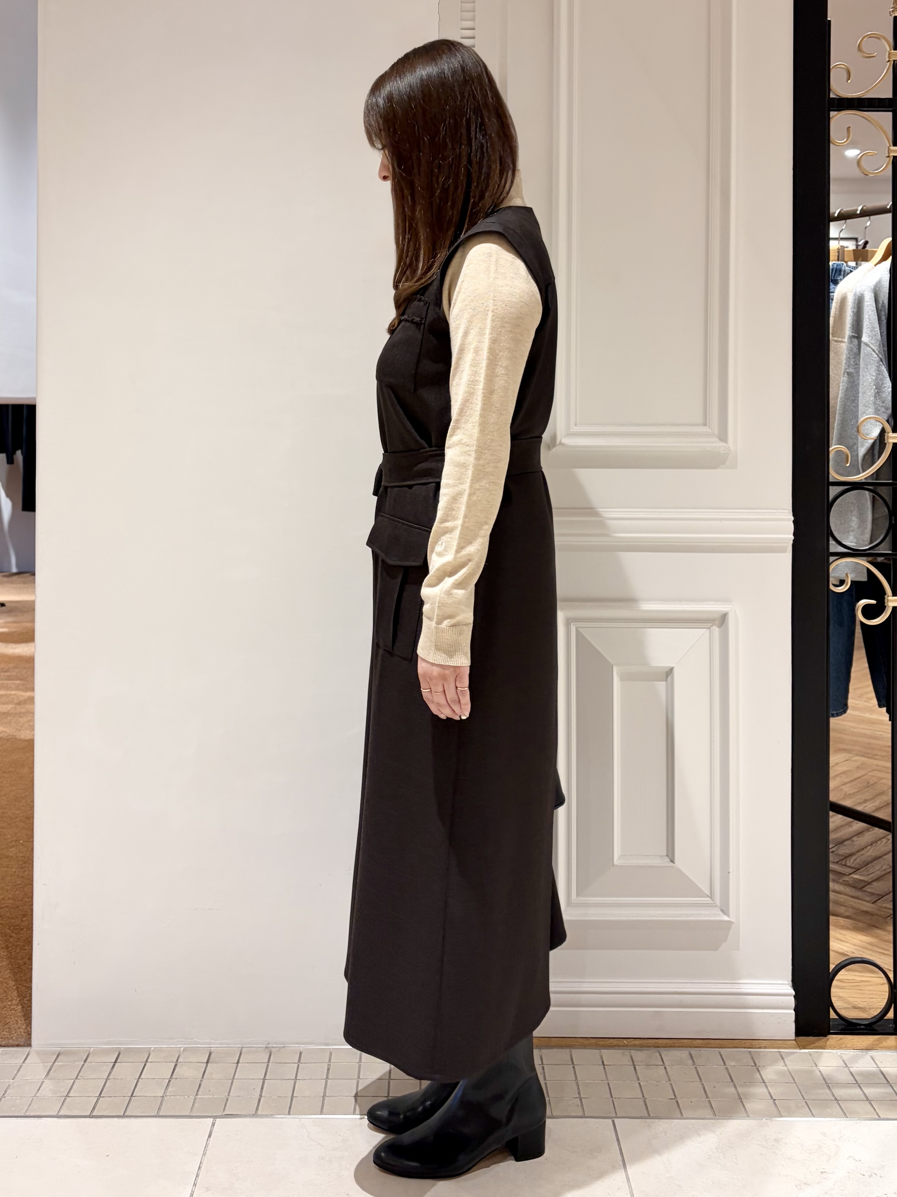 minowaさんの「DRESSTERIOR｜【STORY11月号掲載】サスティナブルタートルニット」を使ったコーディネート