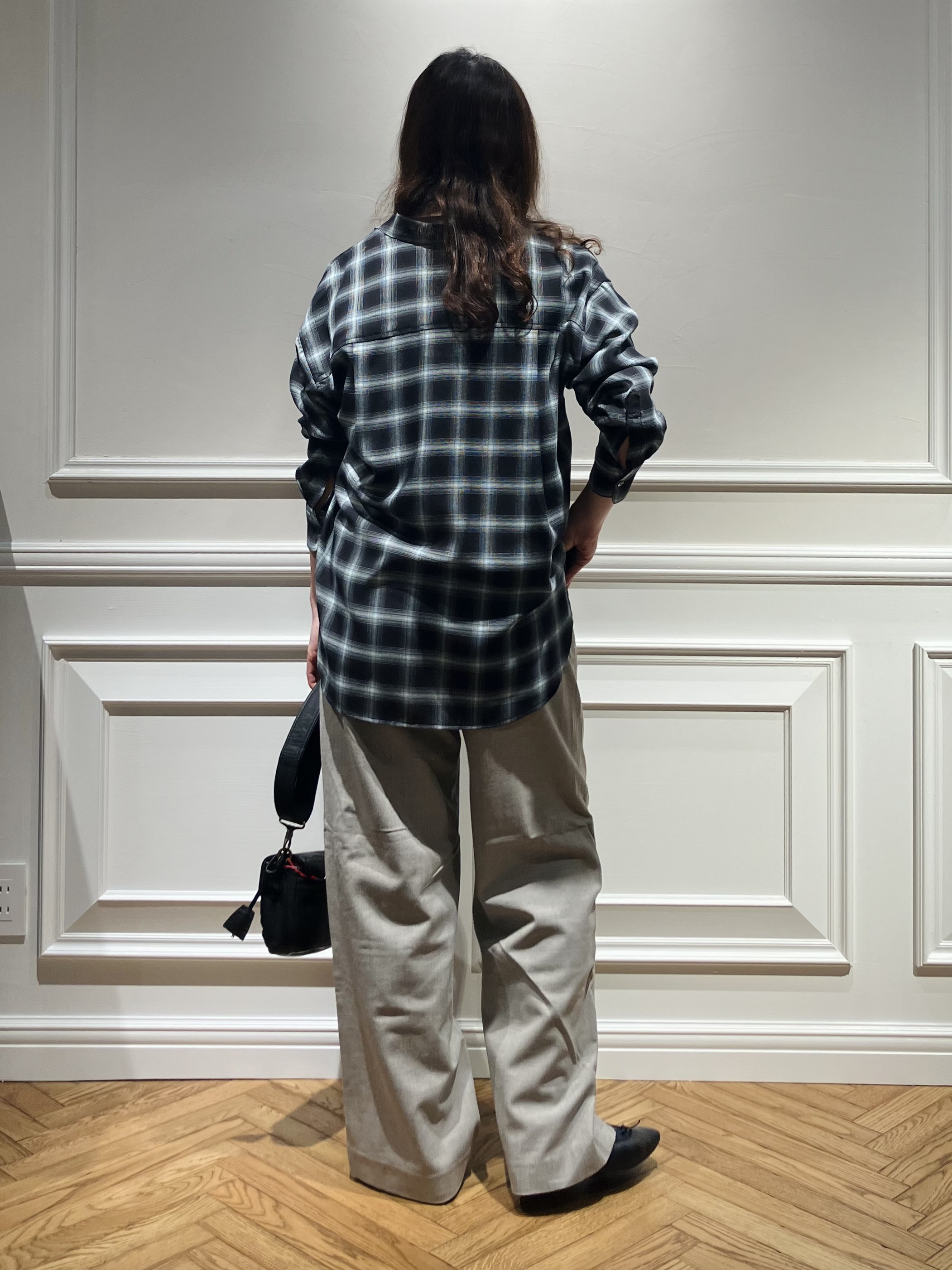 TSUKUIさんの「DRESSTERIOR｜【ウォッシャブル】ビエラオンブレチェックシャツ」を使ったコーディネート