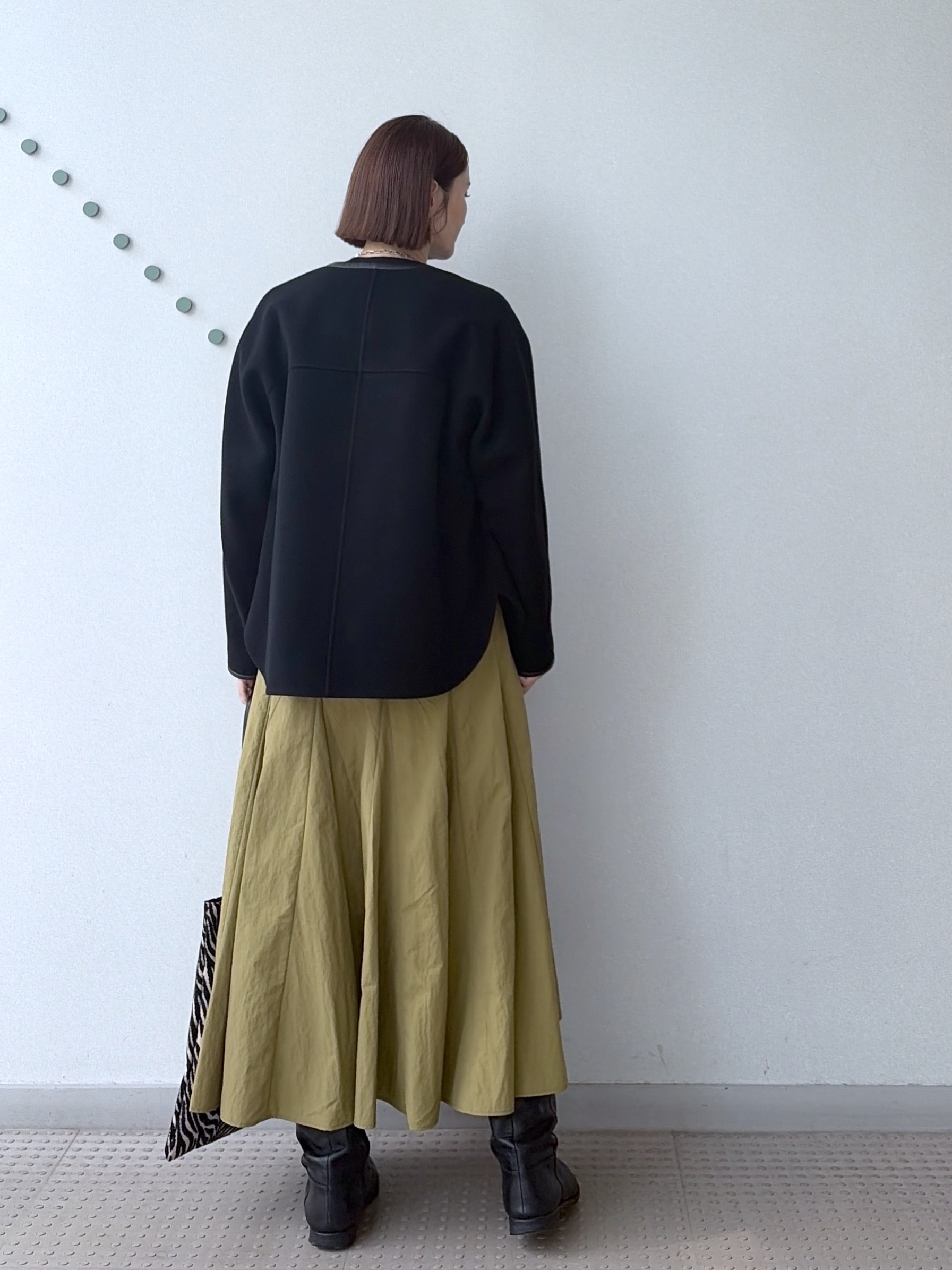 yoshikadoさんの「DRESSTERIOR｜【STORY11月号掲載/マシンウォッシャブル】コットンカシミヤニット」を使ったコーディネート