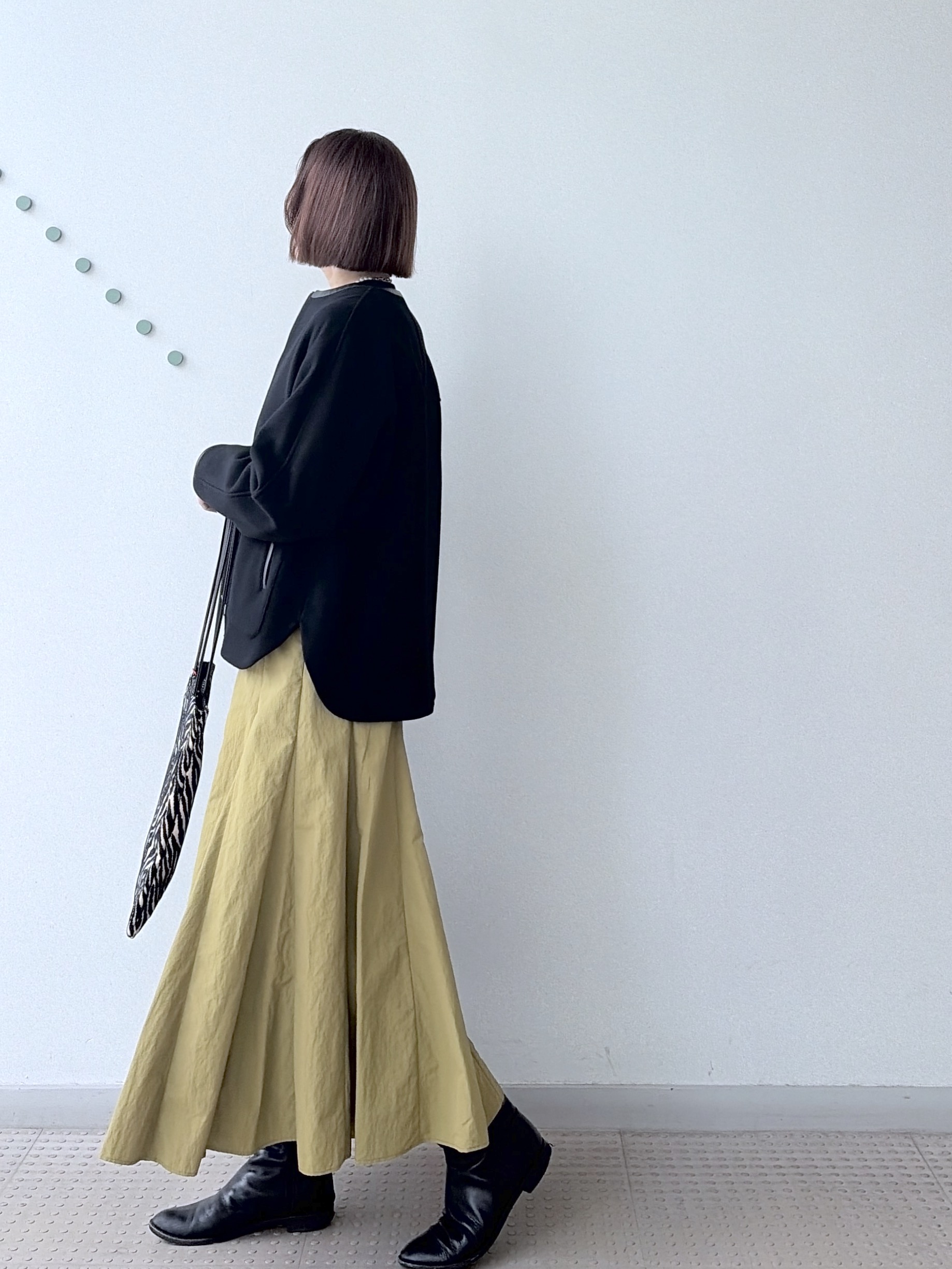 yoshikadoさんの「DRESSTERIOR｜【STORY11月号掲載/マシンウォッシャブル】コットンカシミヤニット」を使ったコーディネート