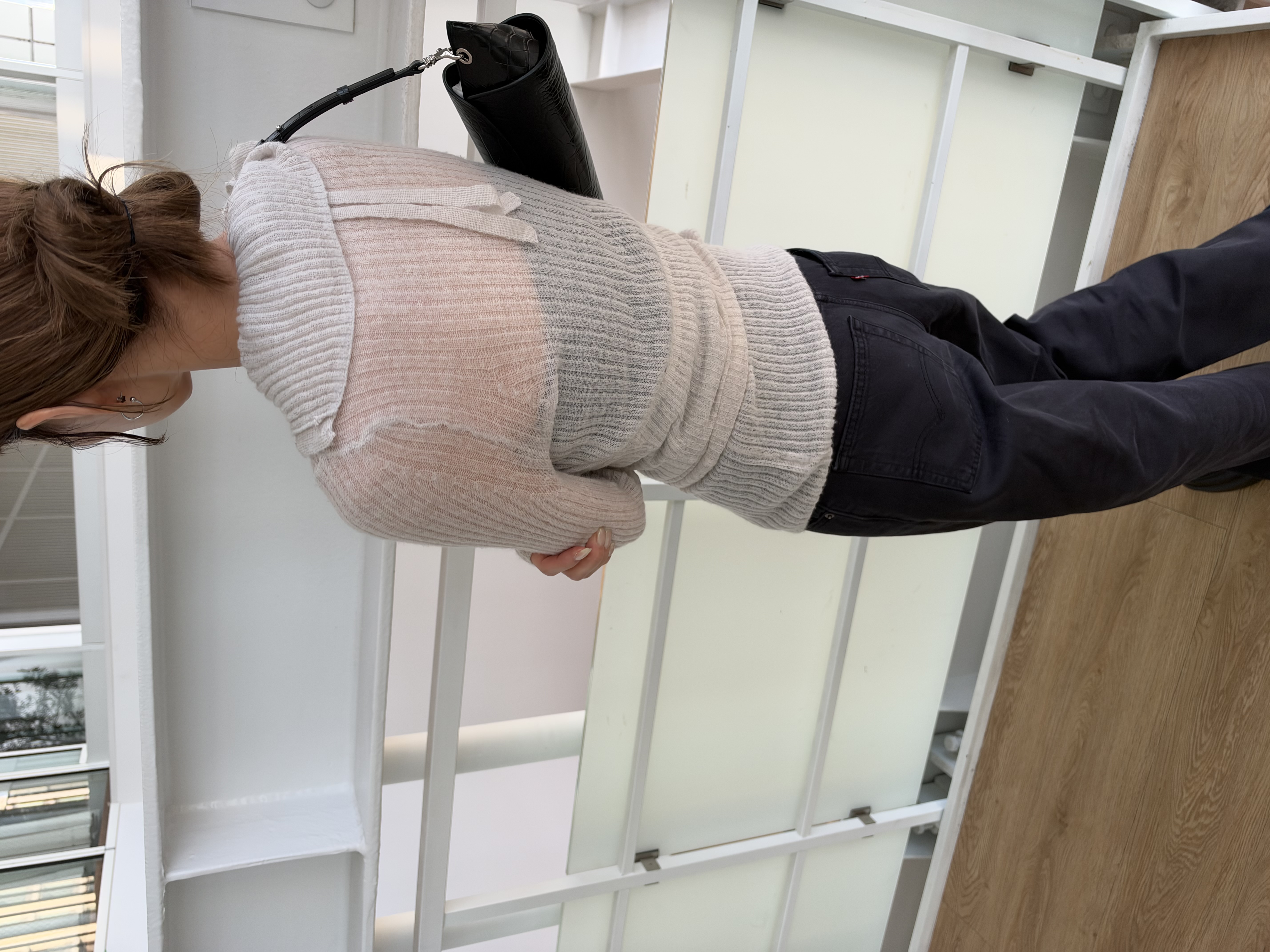 designer yukaさんの「CODE A｜sheer mohair rib cardigan」を使ったコーディネート
