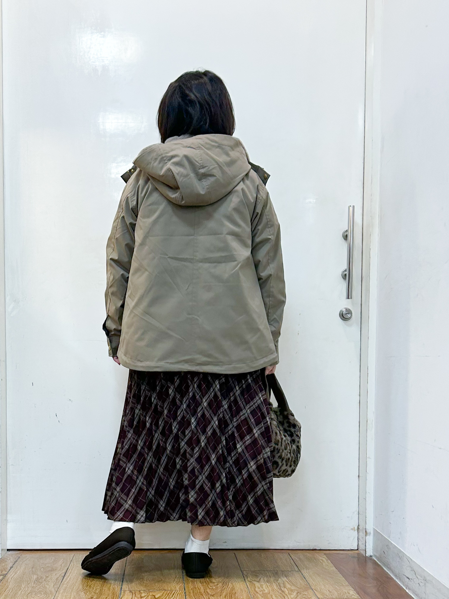 haruさんの「SHOO･LA･RUE｜【洗濯機可/撥水/マルチWAY】ファーライナー付き 毎日欲張りマンパ」を使ったコーディネート