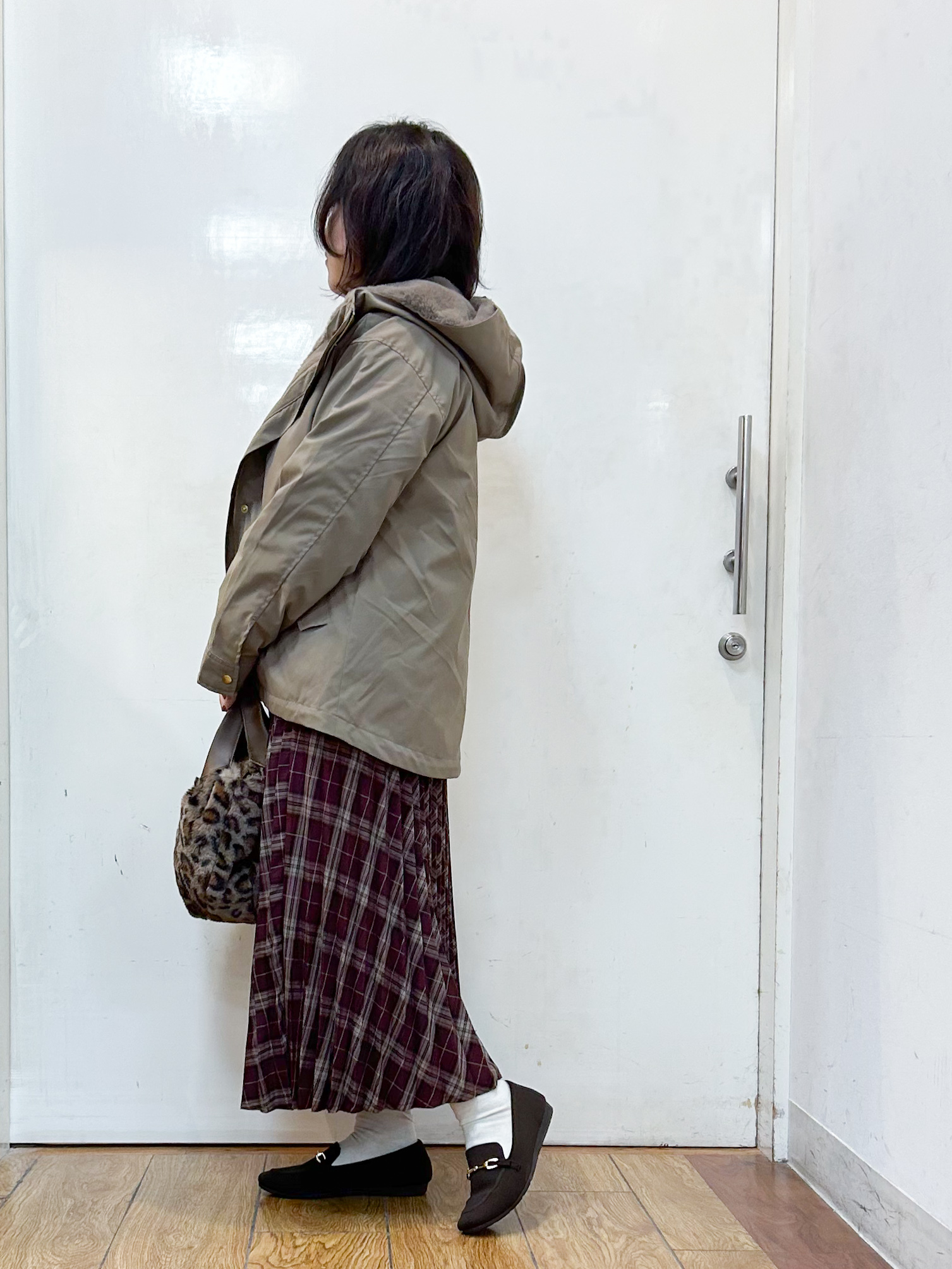 haruさんの「SHOO･LA･RUE｜【洗濯機可/撥水/マルチWAY】ファーライナー付き 毎日欲張りマンパ」を使ったコーディネート