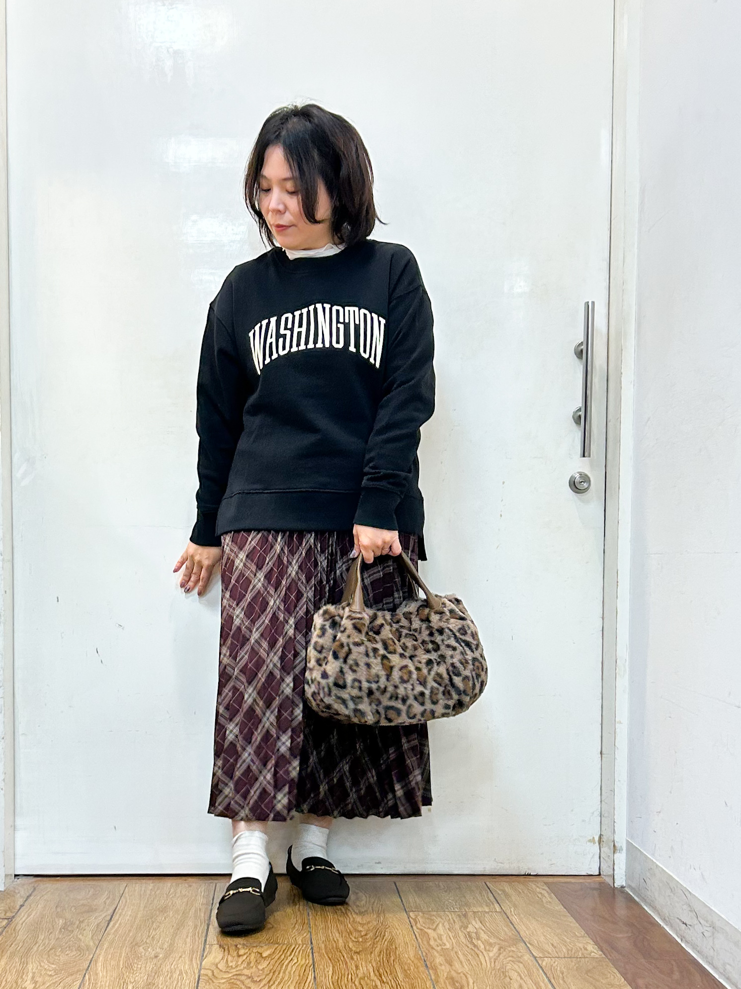 haruさんの「SHOO･LA･RUE｜【洗濯機可/撥水/マルチWAY】ファーライナー付き 毎日欲張りマンパ」を使ったコーディネート