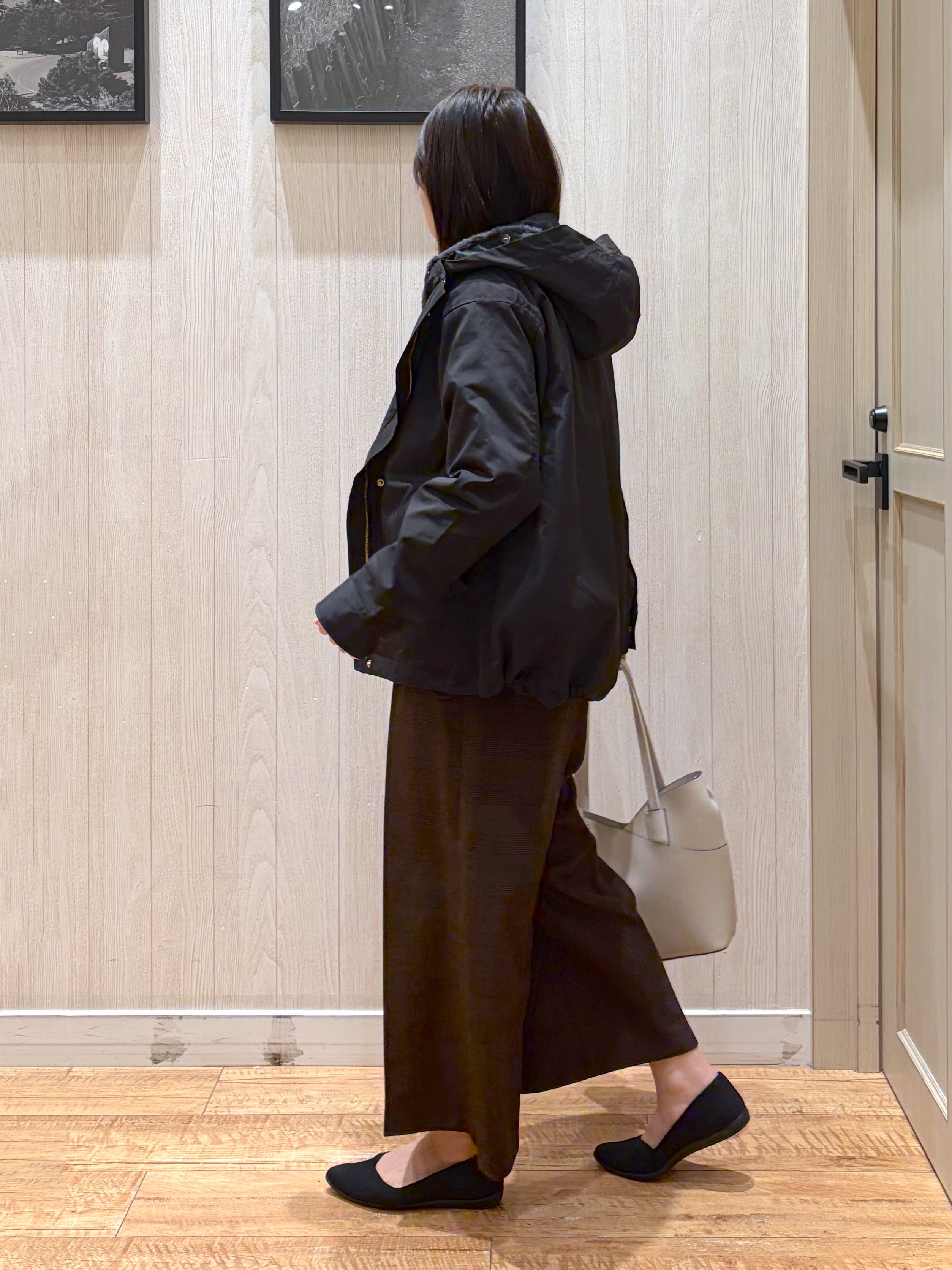 shirayuuuさんの「SHOO･LA･RUE｜【洗濯機可/撥水/マルチWAY】ファーライナー付き 毎日欲張りマンパ」を使ったコーディネート