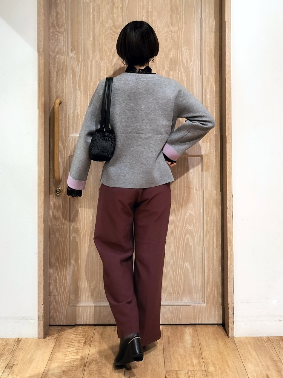 YUKIさんの「SHOO･LA･RUE｜【S-LL/洗濯機可/静電気防止】もちもち配色ダブルフェイスカーディガン」を使ったコーディネート