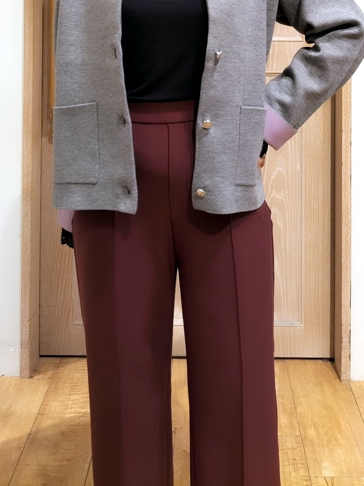 YUKIさんの「SHOO･LA･RUE｜【S-LL/洗濯機可/静電気防止】もちもち配色ダブルフェイスカーディガン」を使ったコーディネート