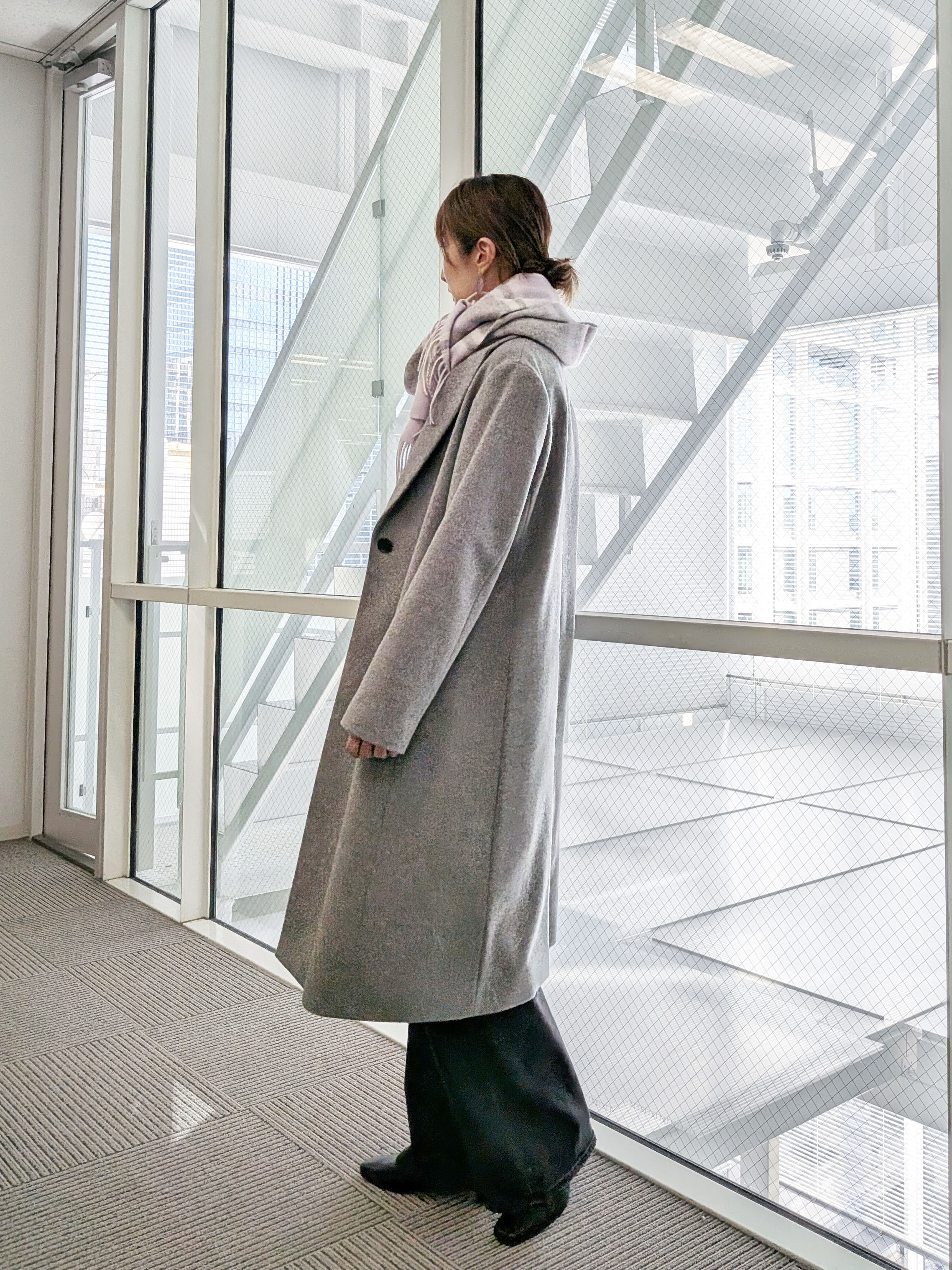 KAYOさんの「UNTITLED｜ウールカシミヤテーラーコート」を使ったコーディネート