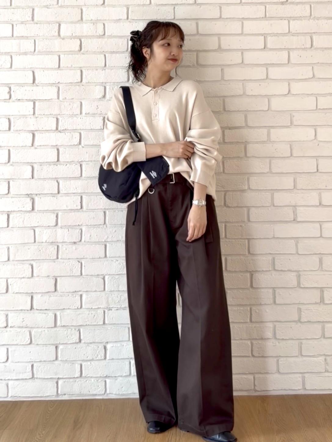 YUKAさんの「tk.TAKEO KIKUCHI｜CARE FREE KNITポロシャツ」を使ったコーディネート