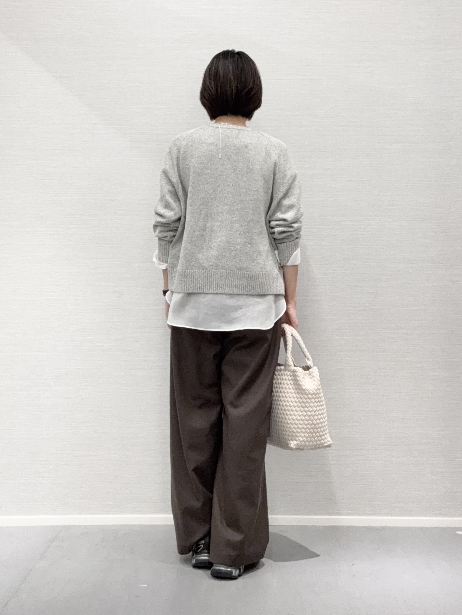 Yukoさんの「UNTITLED｜【店頭人気！】杢調ジップカーディガン」を使ったコーディネート