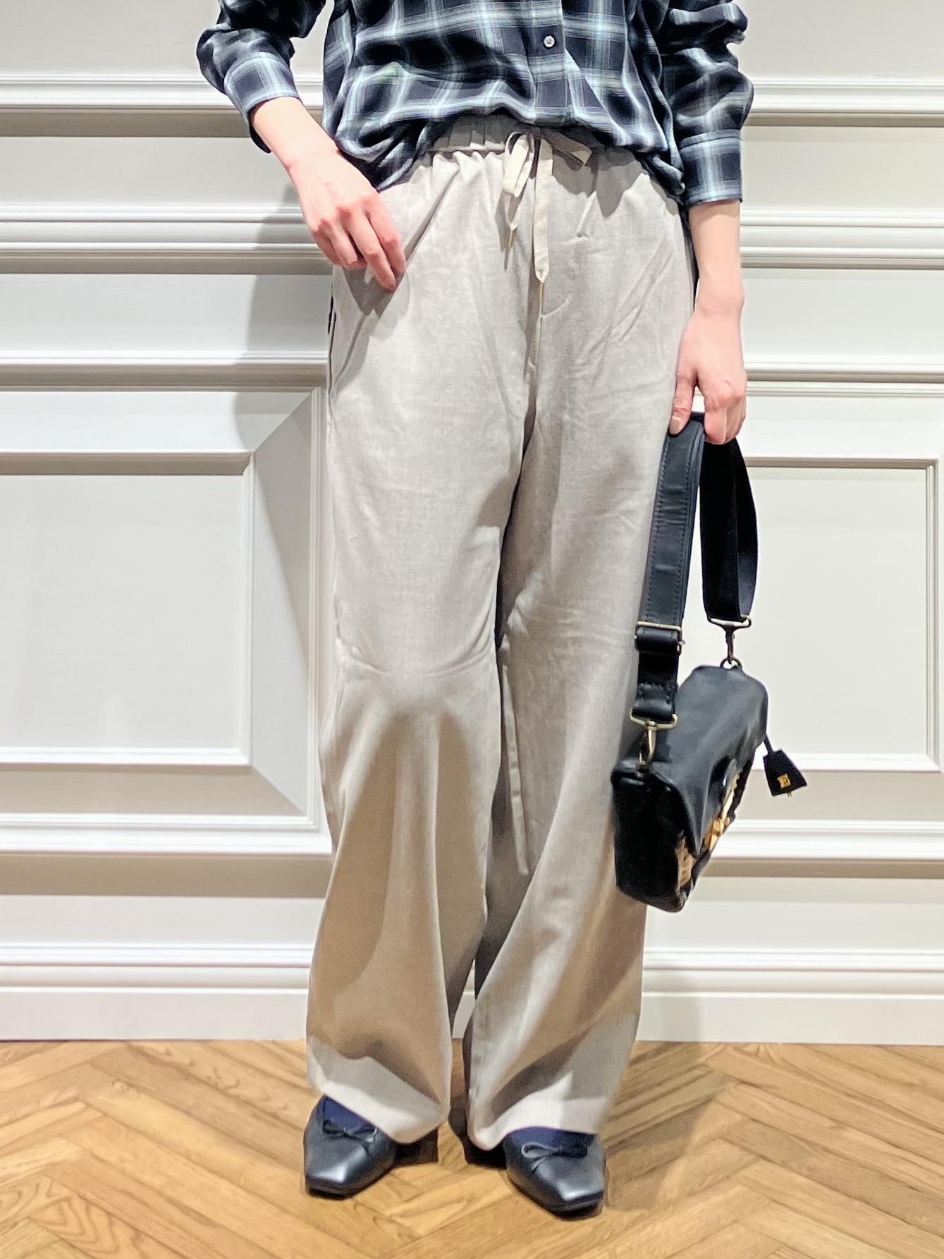 TSUKUIさんの「DRESSTERIOR｜【ウォッシャブル】ビエラオンブレチェックシャツ」を使ったコーディネート