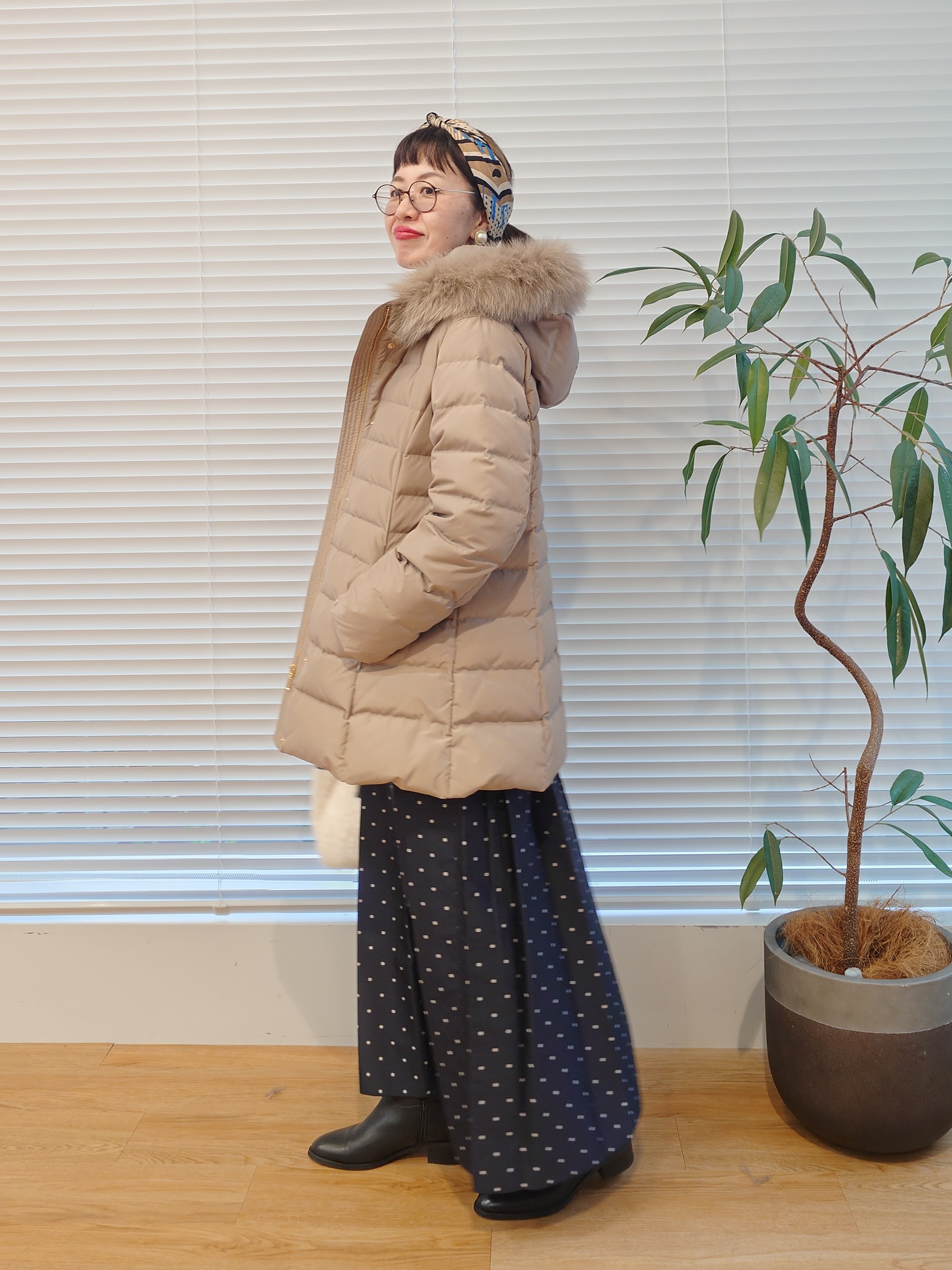 MUTSUKOさんの「UNTITLED｜【重ね着レイヤード】レースハイネックトップス」を使ったコーディネート