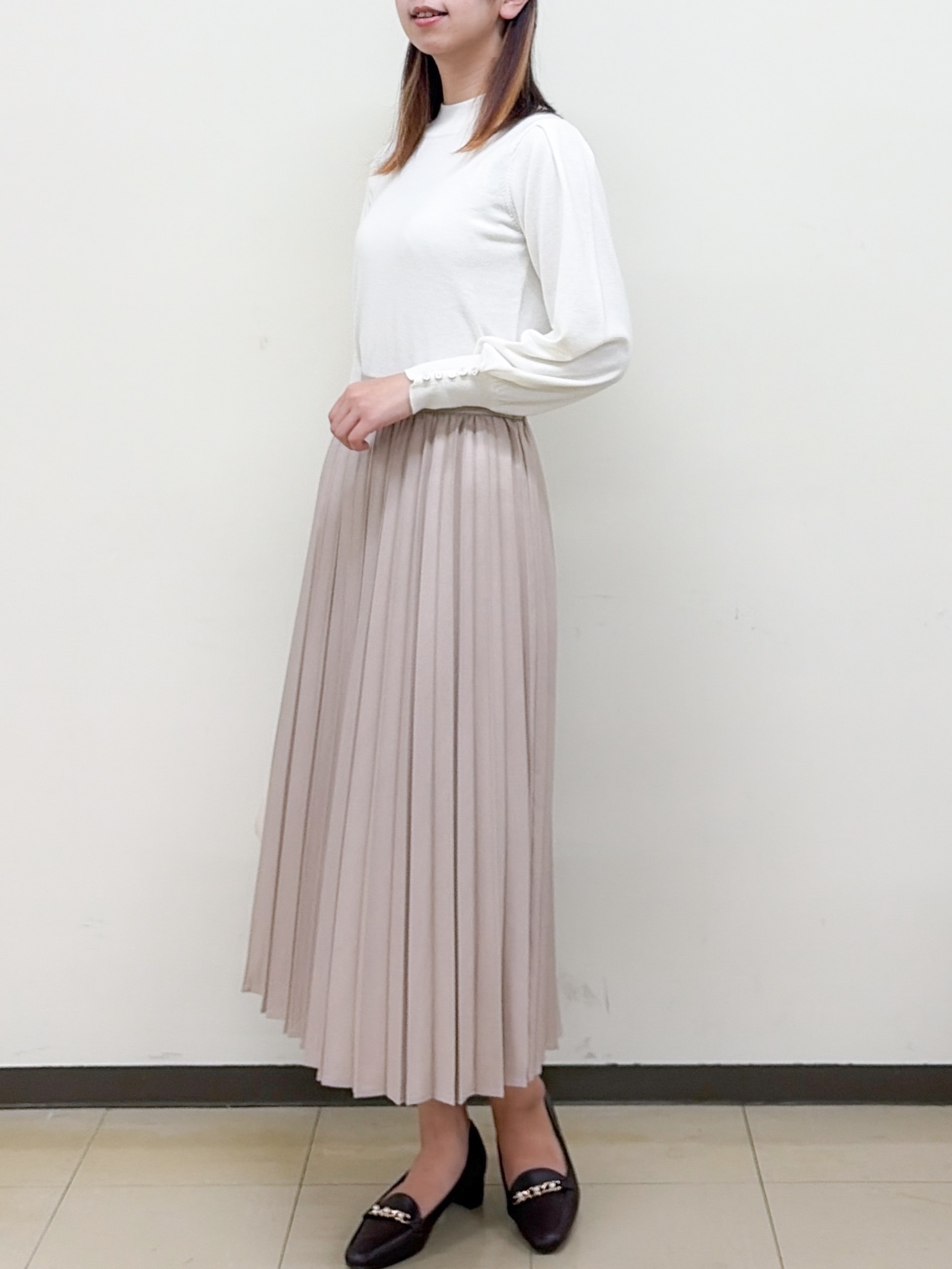 yurinaさんの「index｜【植草美幸先生が指南する好印象スタイル】カシミヤ混ノーカラーショートコート」を使ったコーディネート