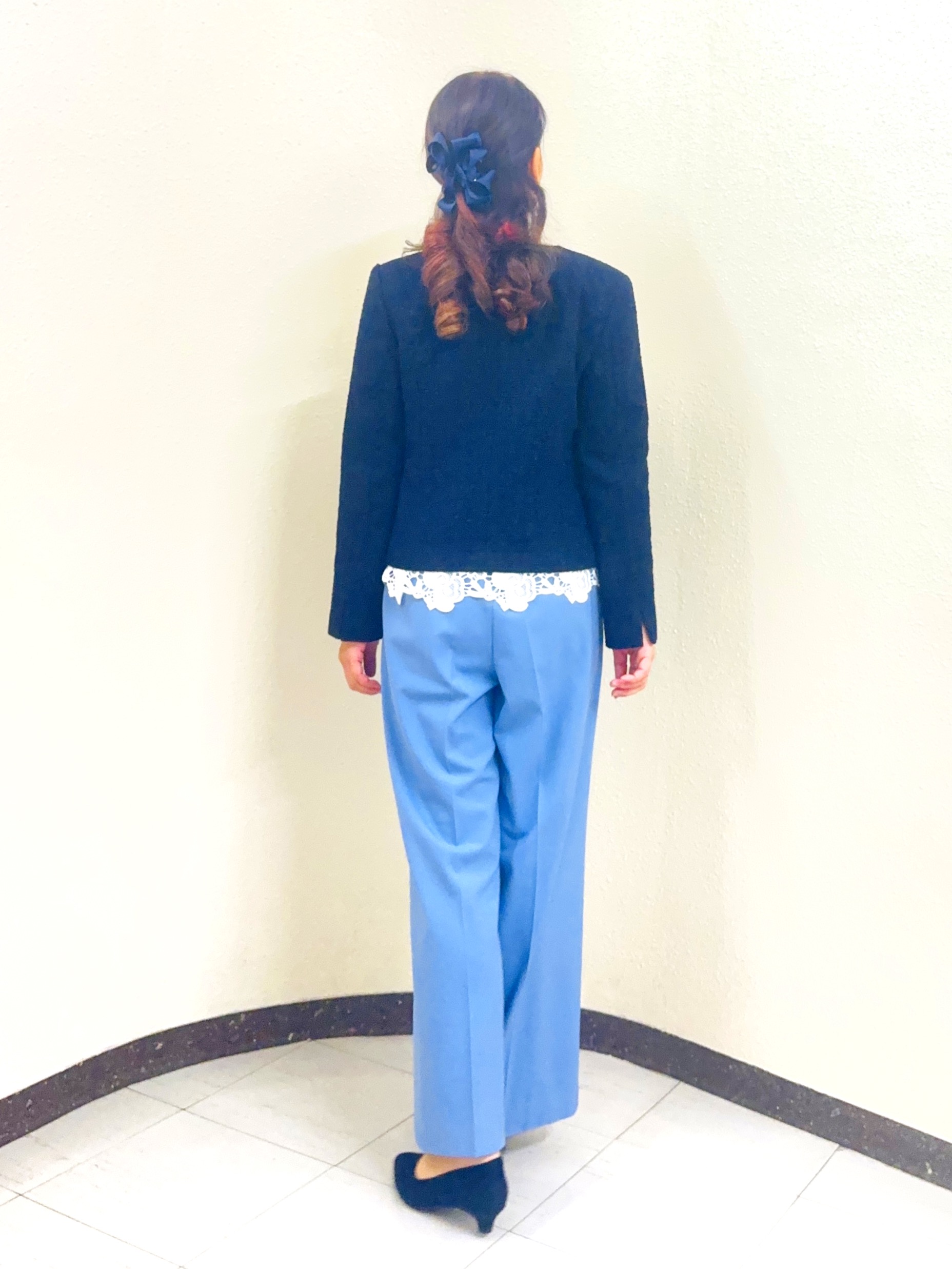 ⭐︎Eimi⭐︎さんの「Reflect｜【SS-4Lサイズ／手洗い可／吸湿／発熱】裏起毛素材ワイドパンツ」を使ったコーディネート