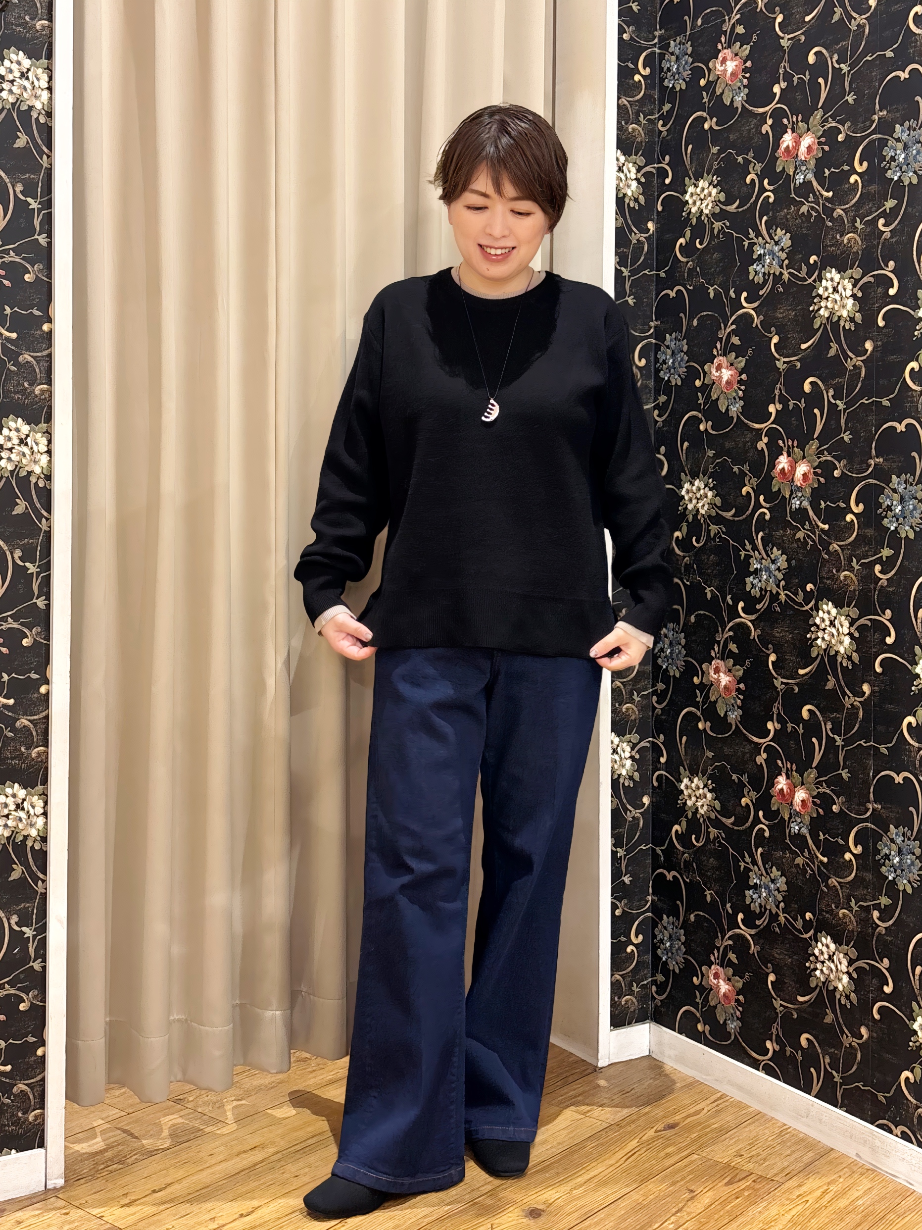 たみさんの「SHOO･LA･RUE｜【洗濯機可/撥水/マルチWAY】ファーライナー付き 毎日欲張りマンパ」を使ったコーディネート