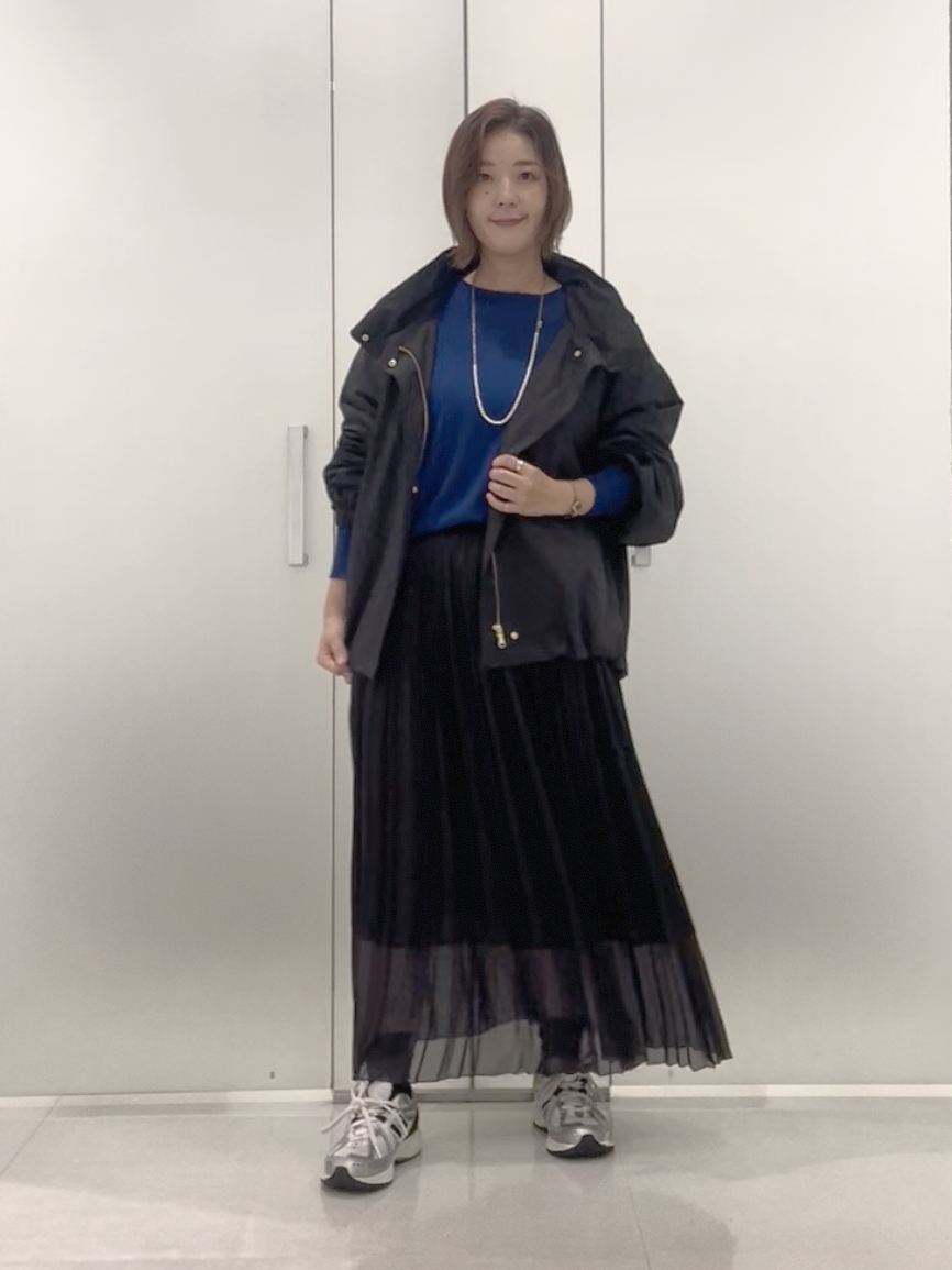 まどかさんの「UNTITLED｜【店頭人気！/8色展開】ボリュームスリーブニットプルオーバー」を使ったコーディネート