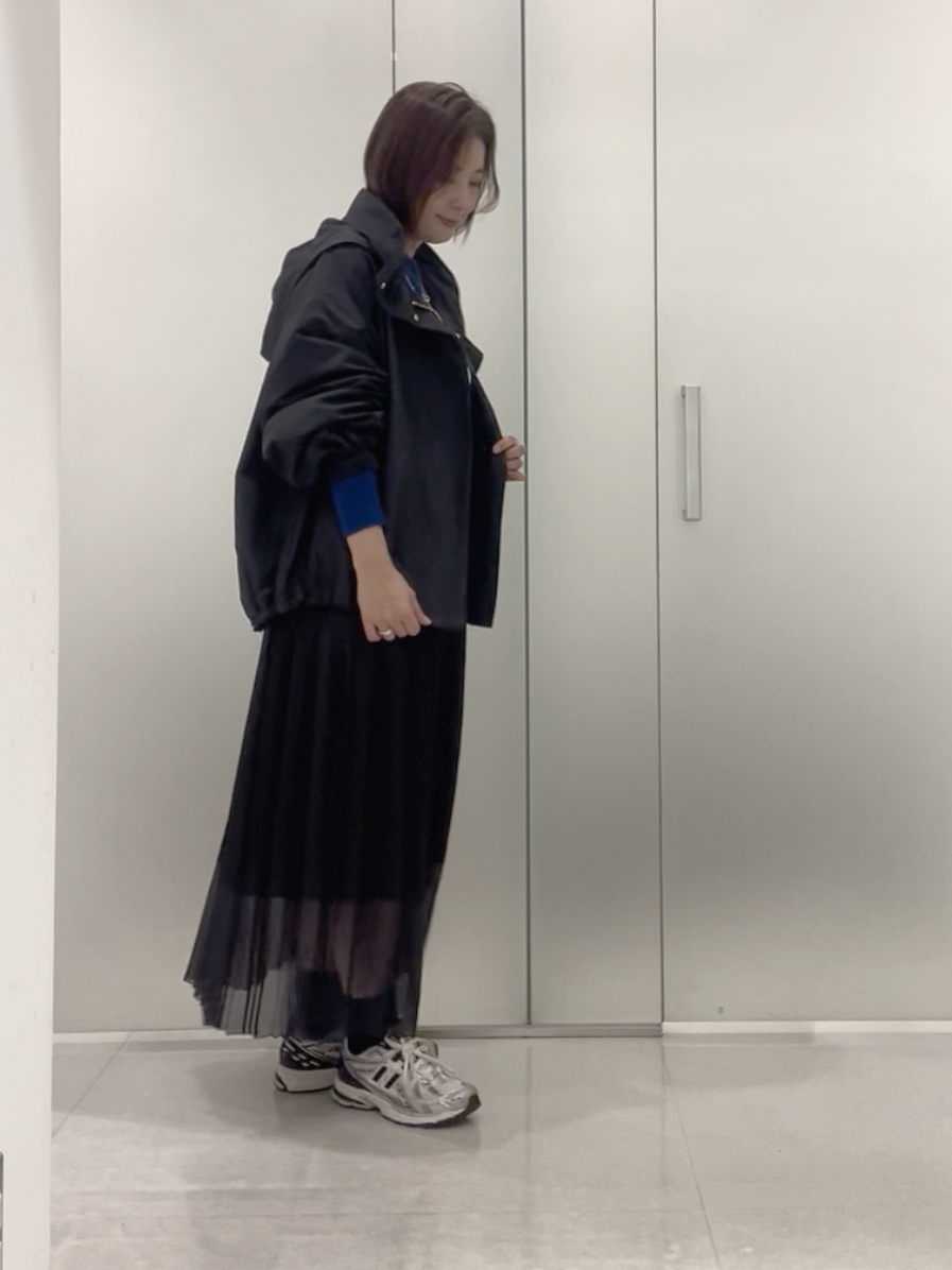 まどかさんの「UNTITLED｜【店頭人気！/8色展開】ボリュームスリーブニットプルオーバー」を使ったコーディネート