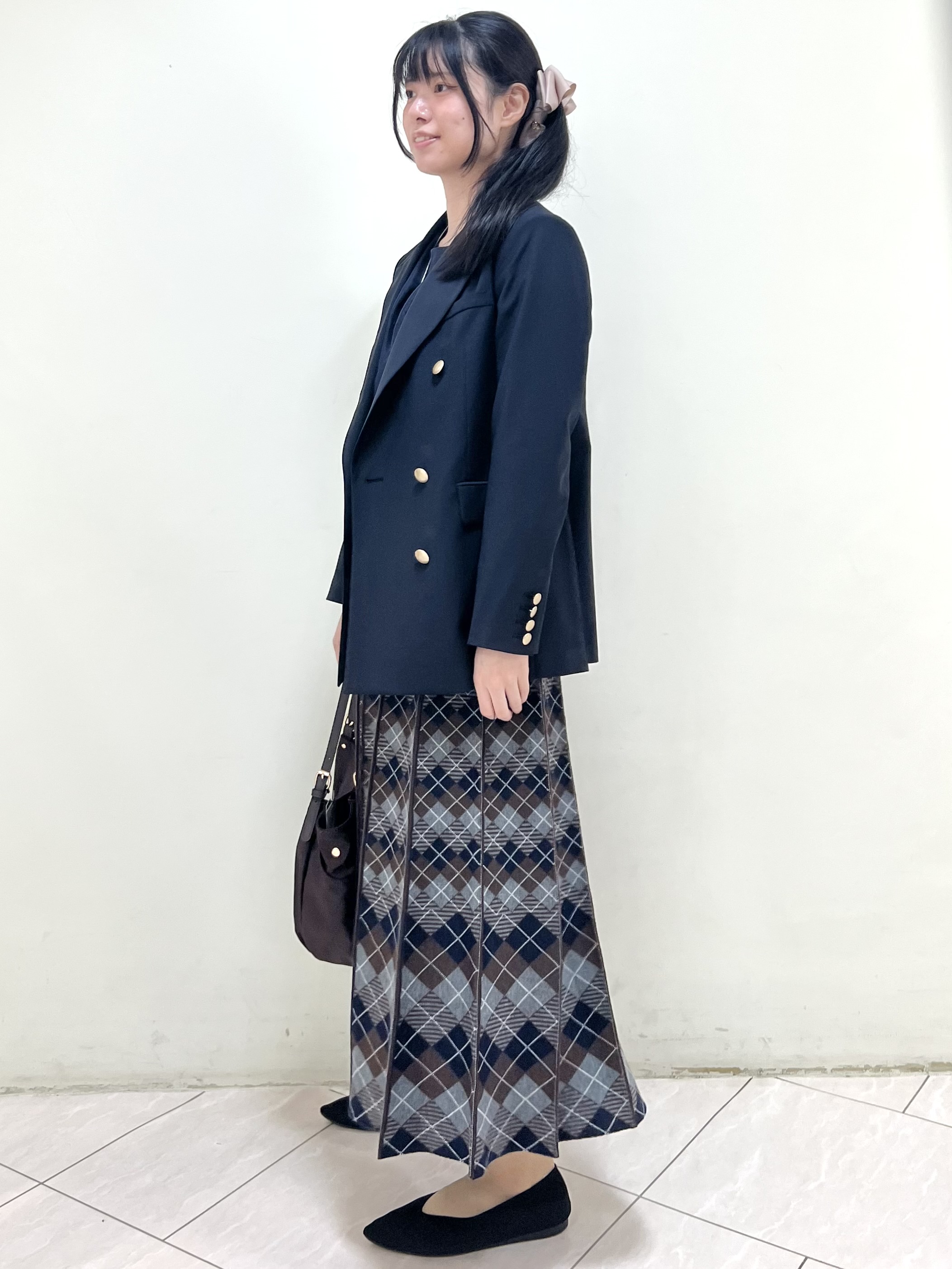 yanaさんの「Reflect｜【通勤】ダブルブレストジャケット」を使ったコーディネート