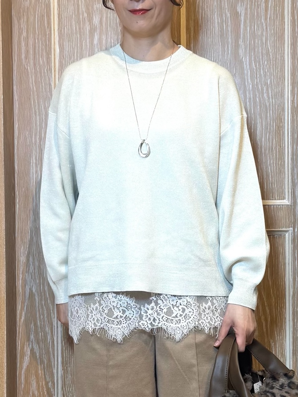 KAORIさんの「SHOO･LA･RUE｜【撥水/S-LL/洗濯機可】ウエスト絞れる キルト中綿ジャケット」を使ったコーディネート