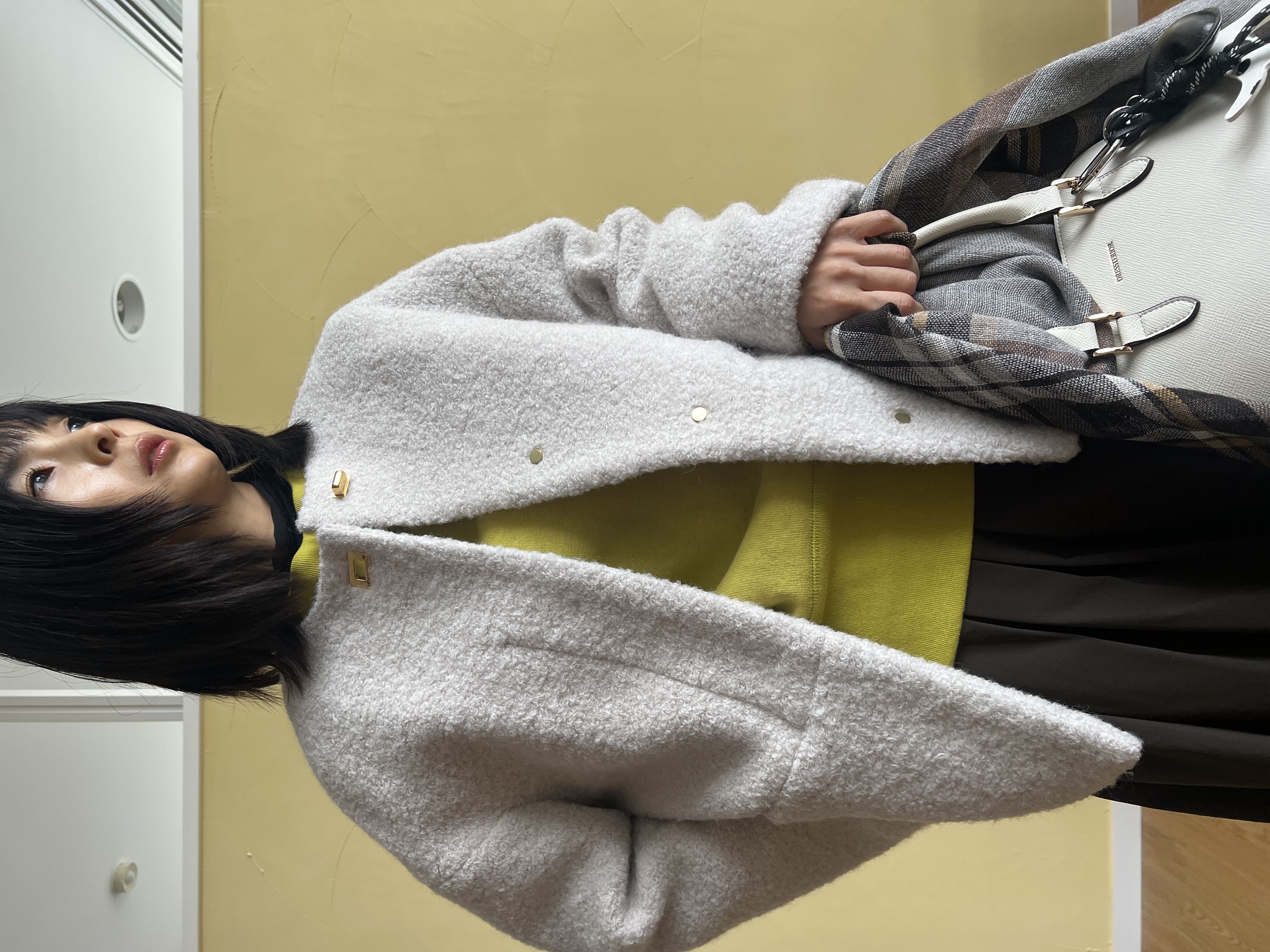 misaさんの「DRESSTERIOR｜【総ゴム仕様】タックボリュームスカート」を使ったコーディネート
