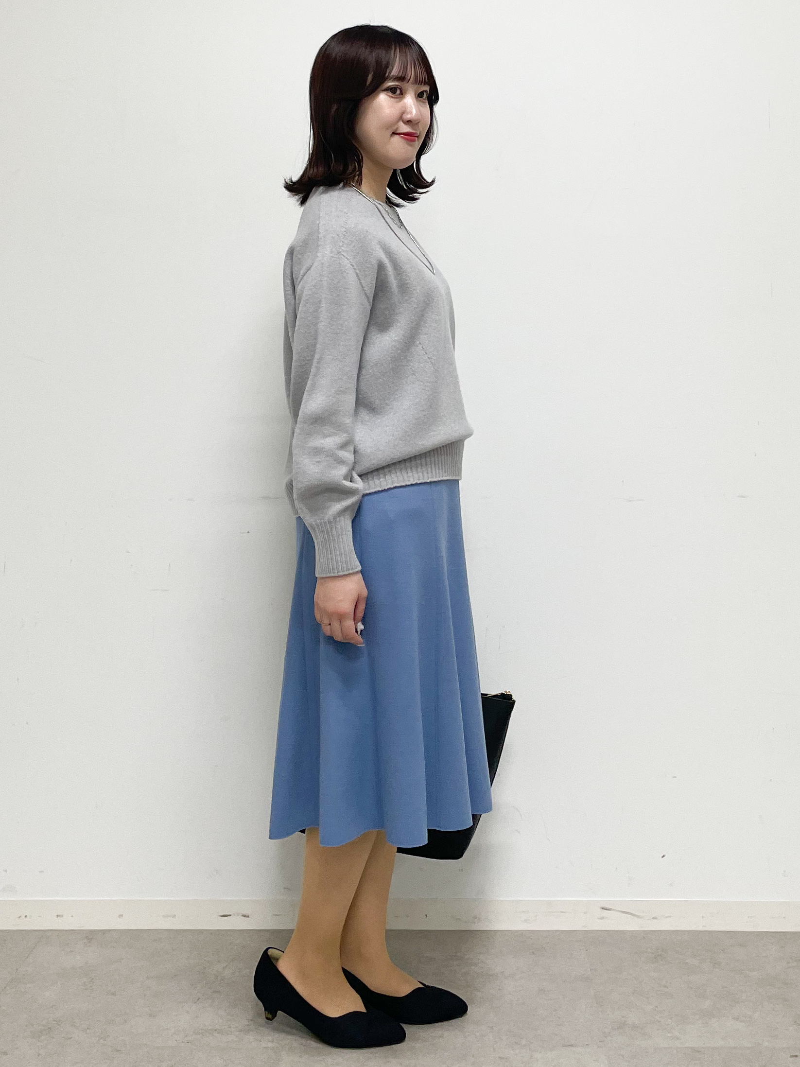 yukariさんの「Reflect｜【SS-4Lサイズ／セットアップ可】Aラインフレアスカート」を使ったコーディネート