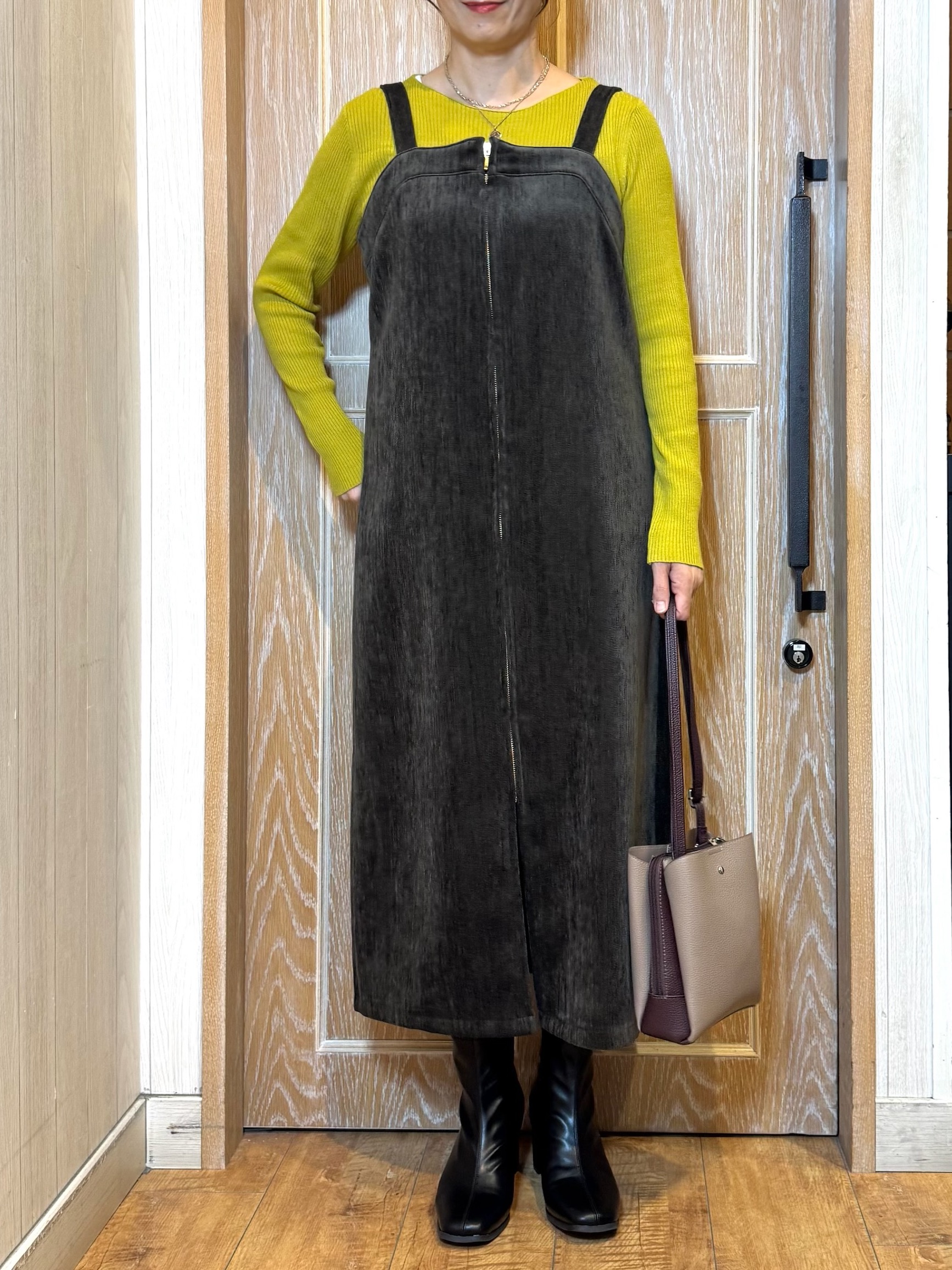 KAORIさんの「SHOO･LA･RUE｜【洗濯機可/撥水/マルチWAY】ファーライナー付き 毎日欲張りマンパ」を使ったコーディネート