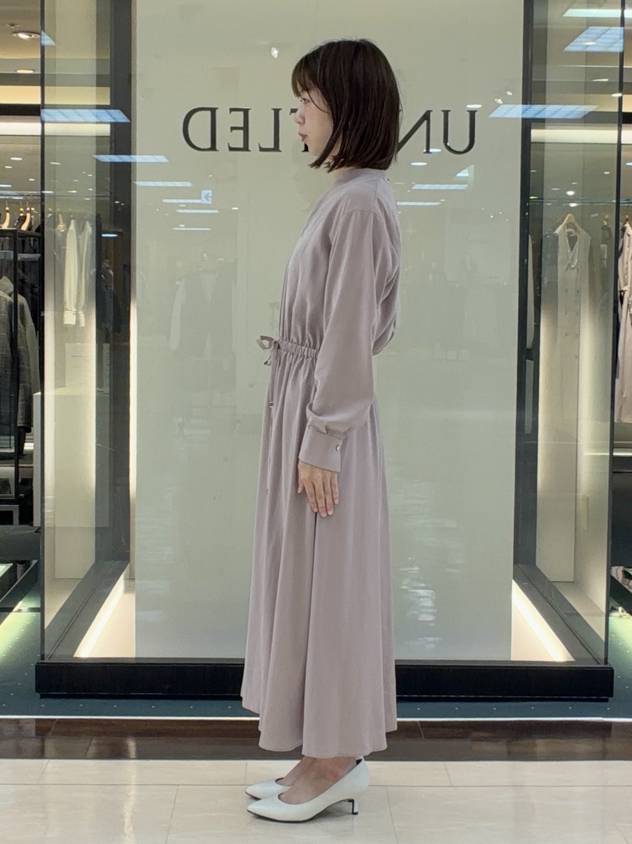 RIOさんの「UNTITLED｜ドロストデザインワンピース」を使ったコーディネート