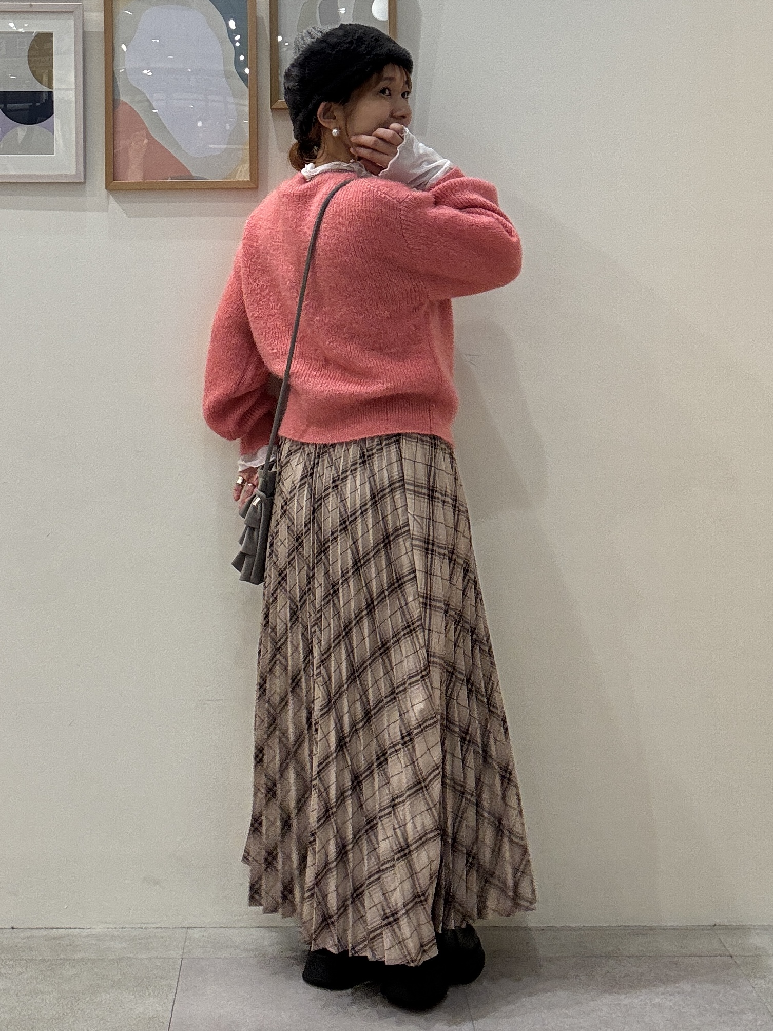 たけぴさんの「SHOO･LA･RUE｜【S-LL/洗濯機可】コーデにプラスするだけで垢抜ける 柄アソートシアーチュールトップス」を使ったコーディネート