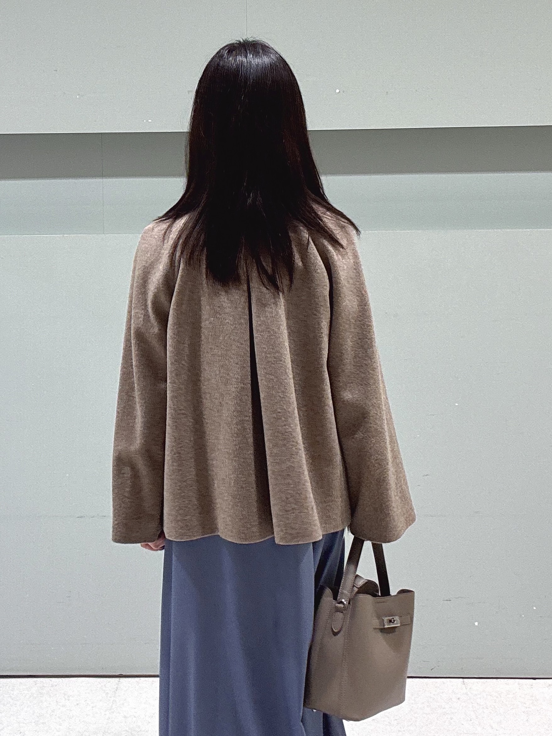 makiさんの「UNTITLED｜【軽アウター/ウール100】ウールショートコート」を使ったコーディネート